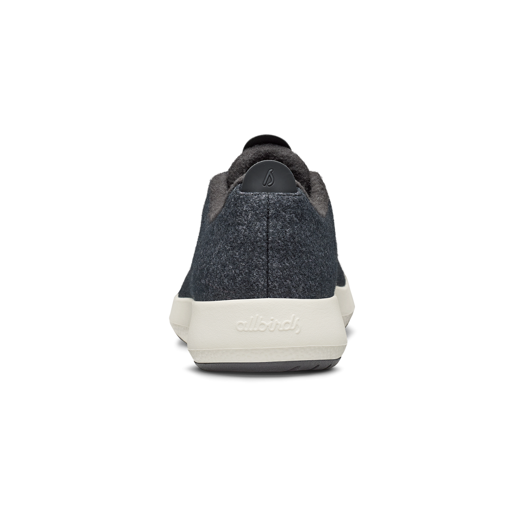 Men's Wool Runner Mizzle - Natural Black (Natural White Sole)