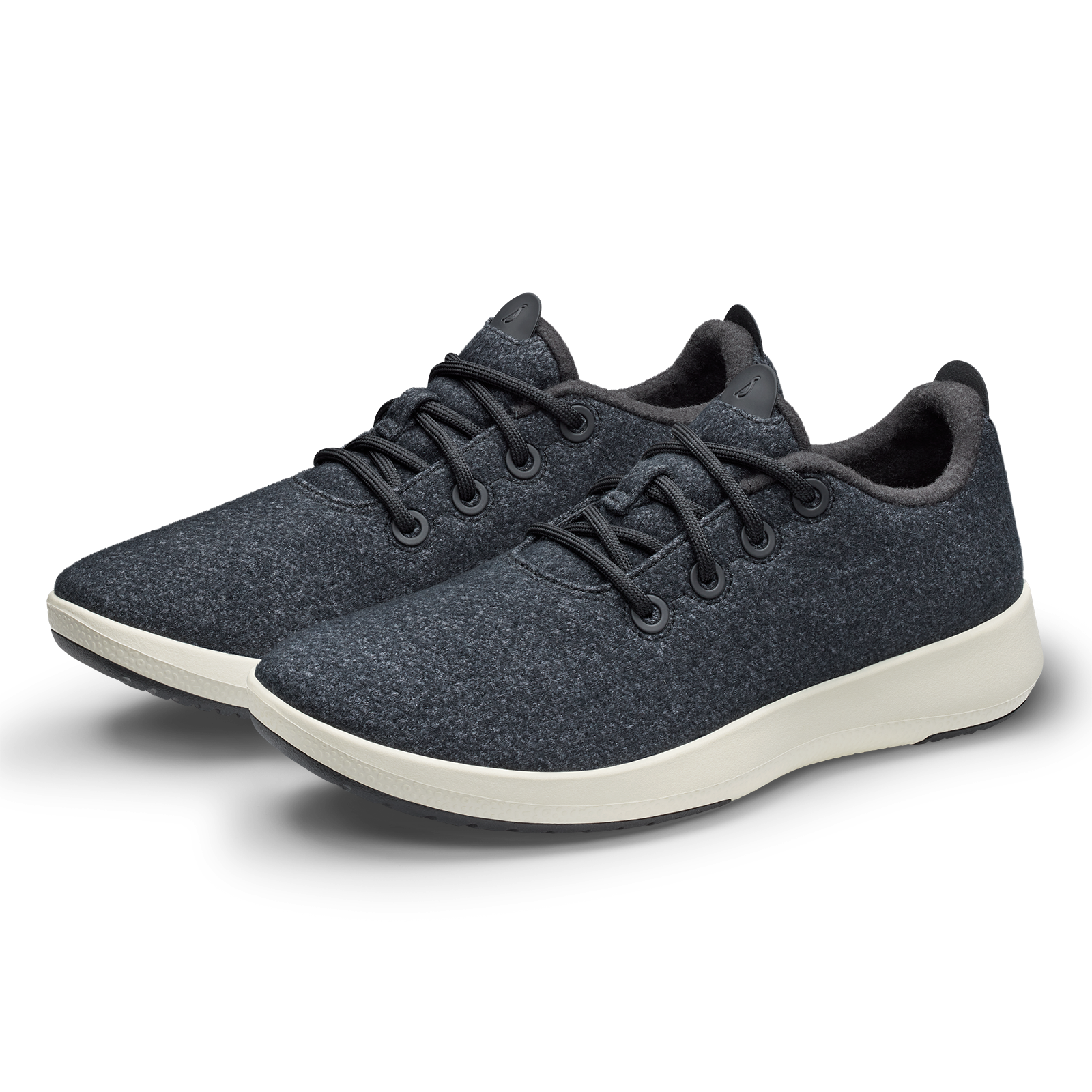 Women's Wool Runner Mizzle - Natural Black (Natural White Sole)