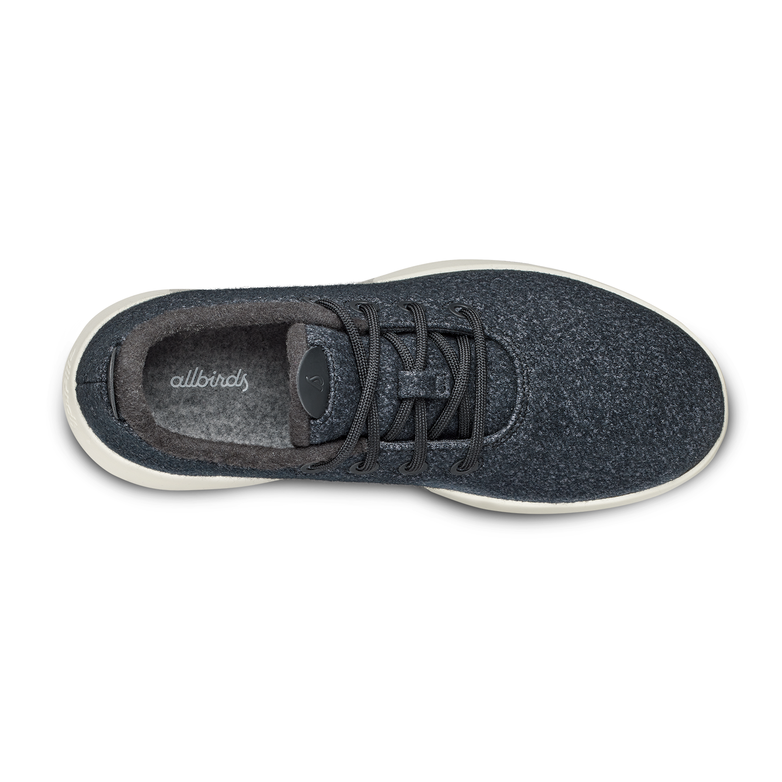 Women's Wool Runner Mizzle - Natural Black (Natural White Sole)