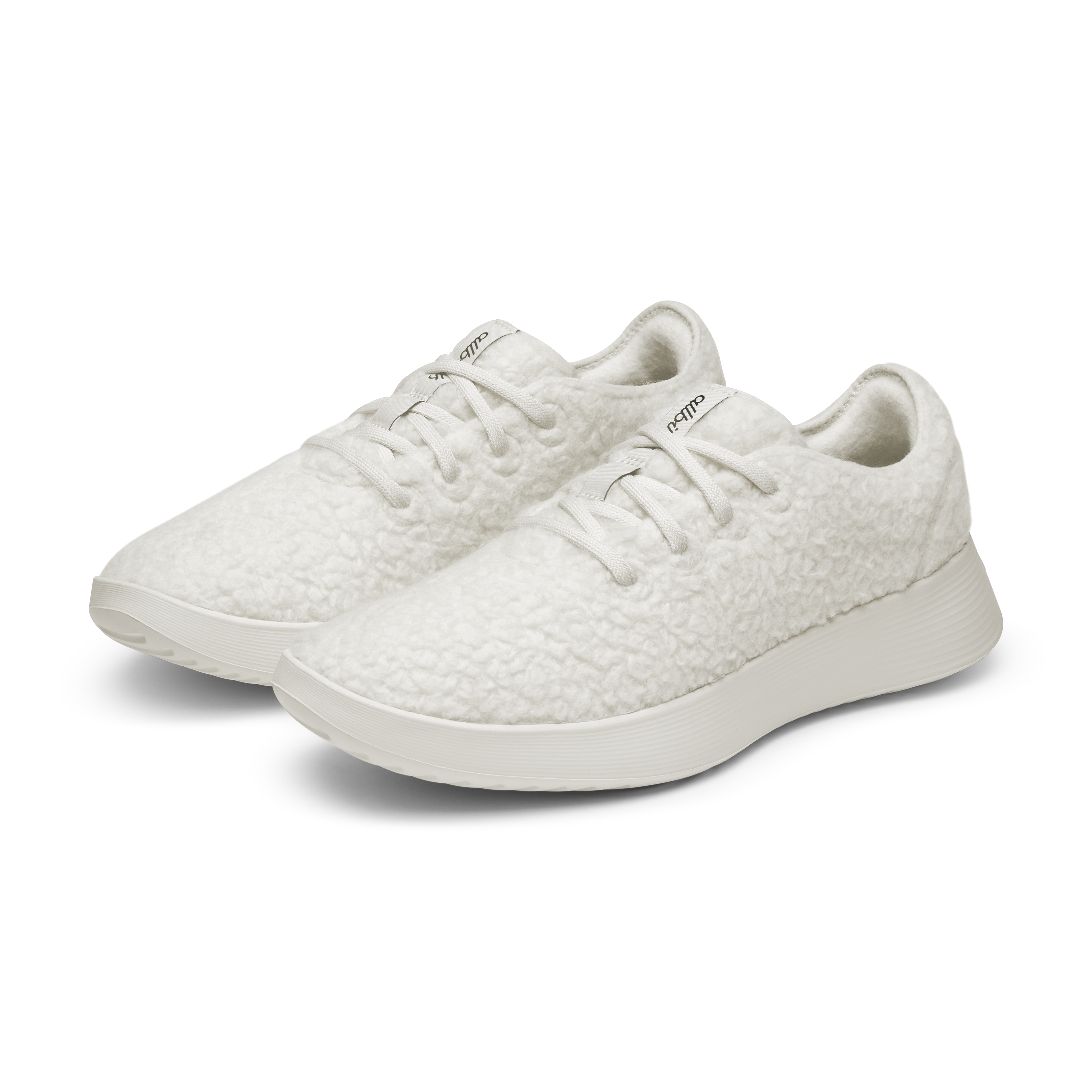 Men's Wool Runner Go - Fluff - Natural White (Natural White Sole)