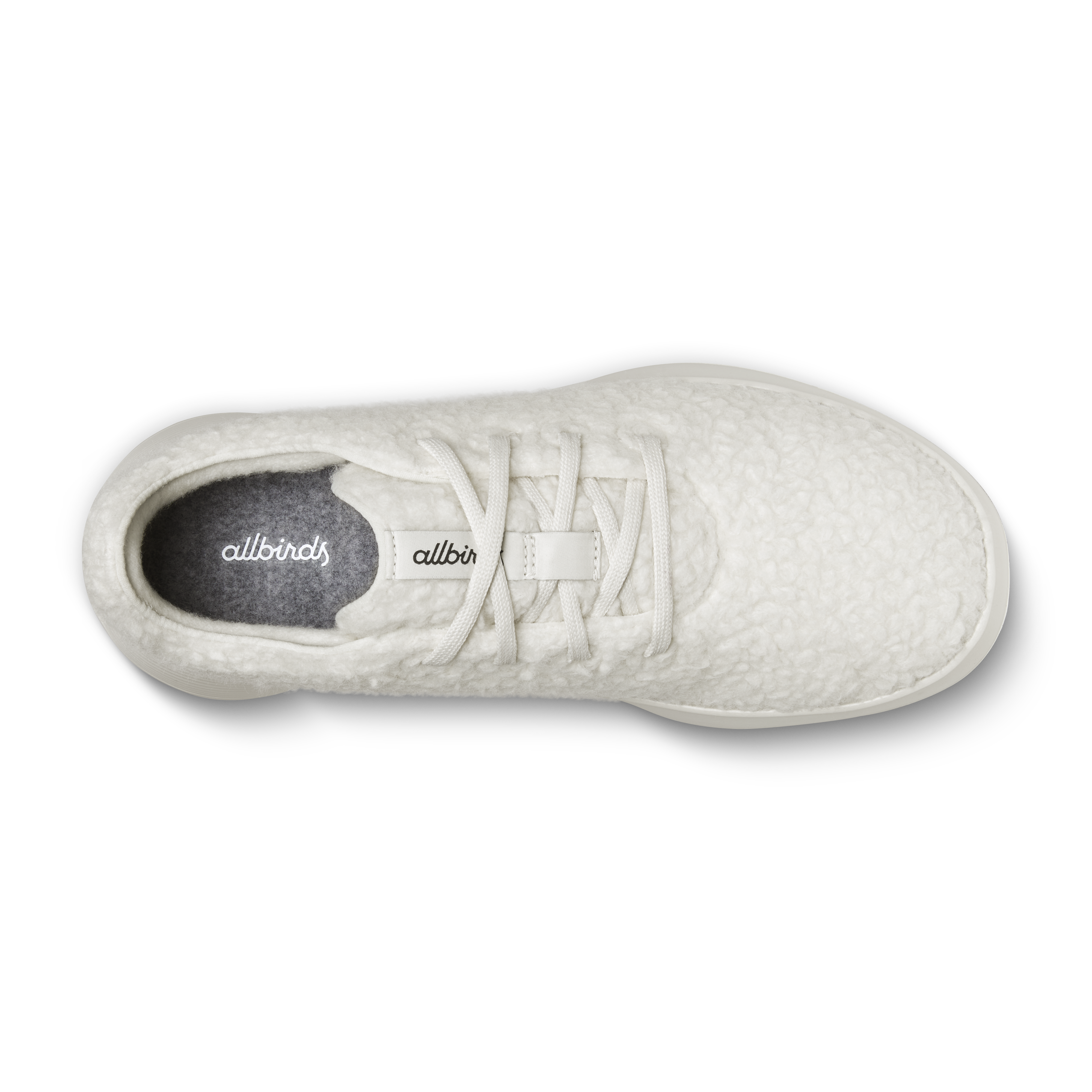 Men's Wool Runner Go - Fluff - Natural White (Natural White Sole)