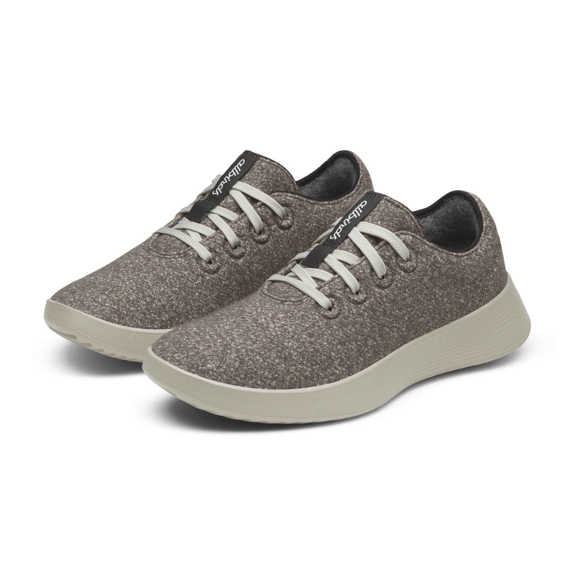 Men's Wool Runner Go - Rustic Brown (Weathered Grey Sole)