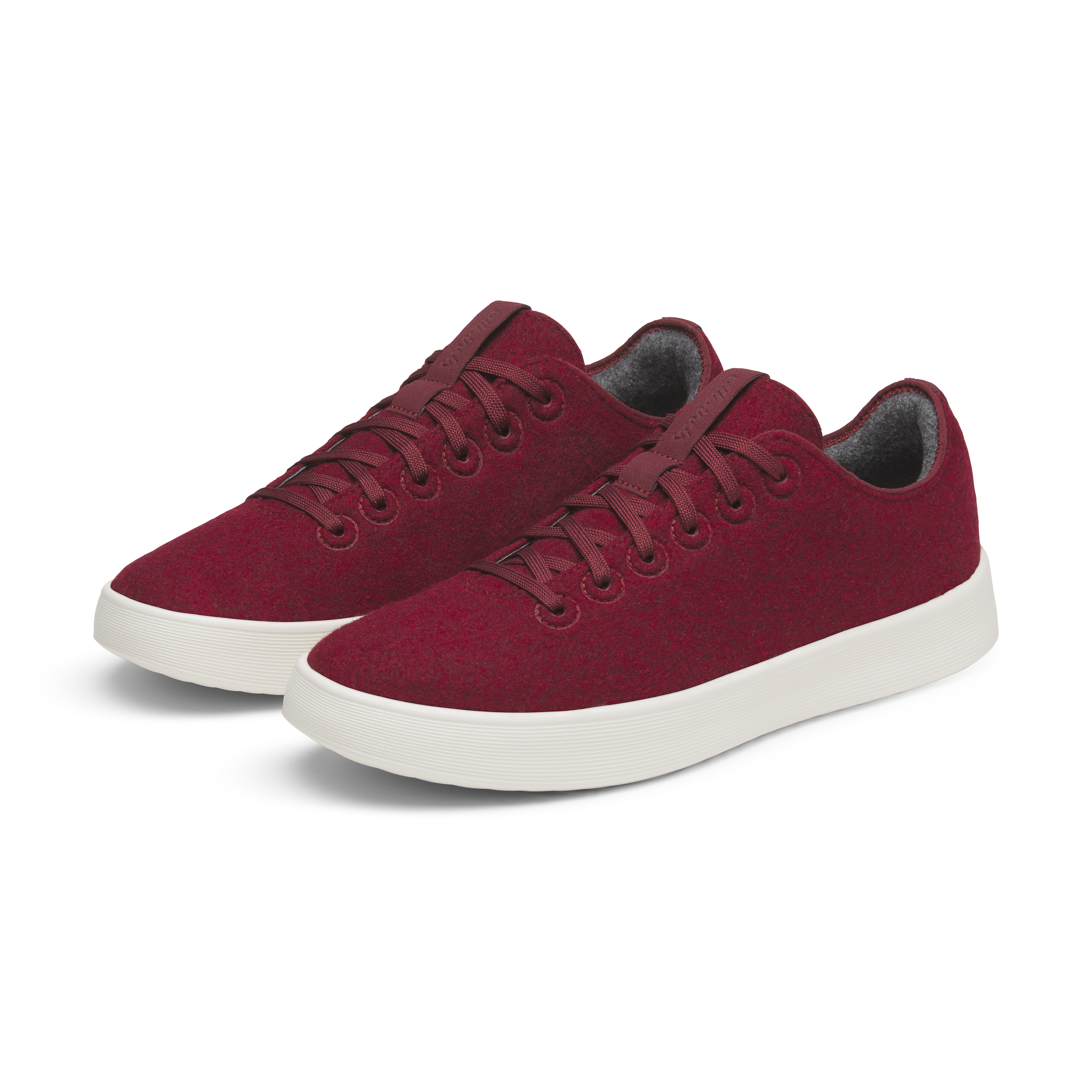 Women's Wool Cruiser - Burgundy (Natural White Sole)