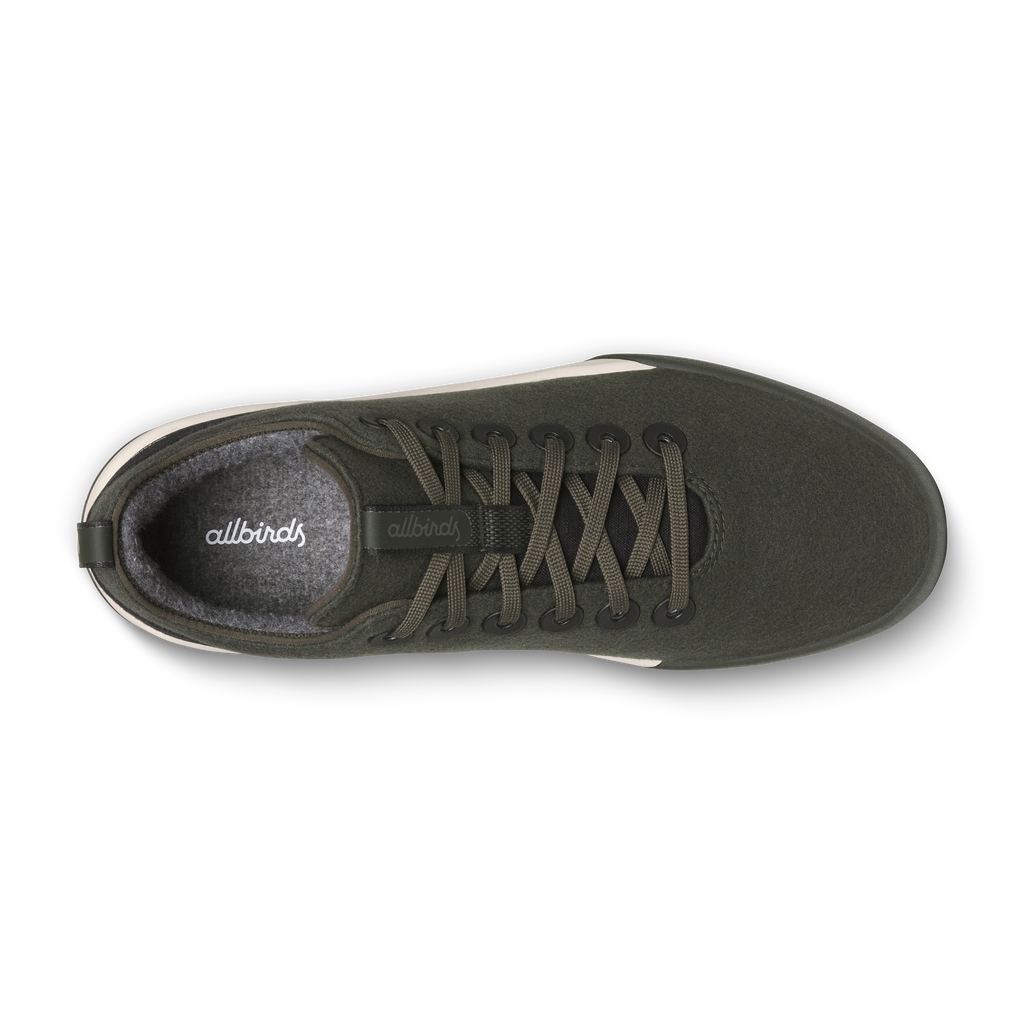 Women's Wool Cruiser Waterproof - Dark Jungle (Stony Cream Sole)