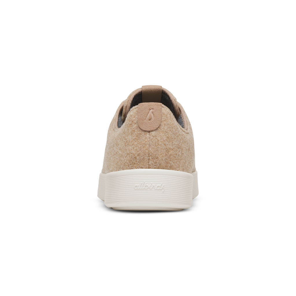 Men's Wool Cruiser - Light Tan (Natural White Sole)