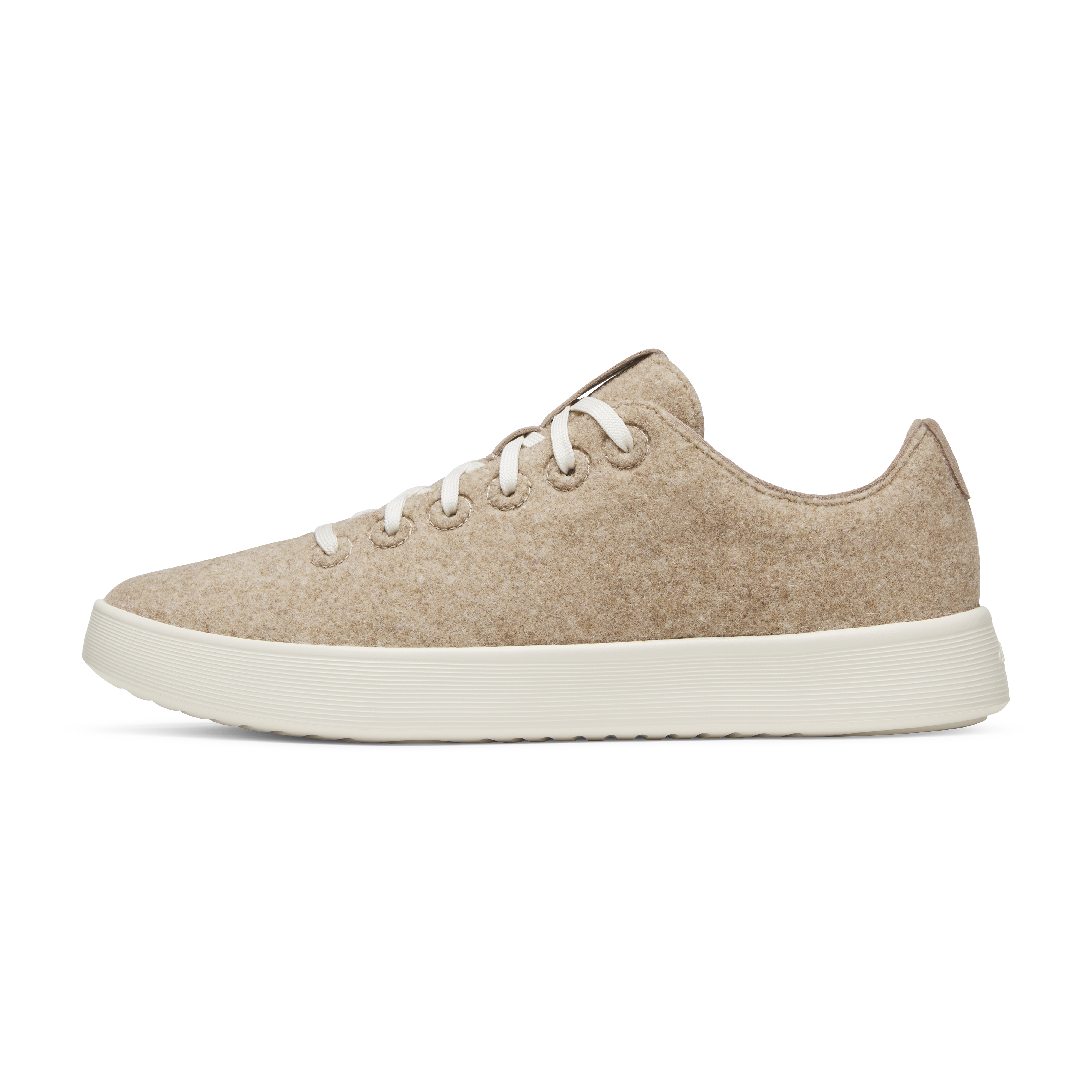 Men's Wool Cruiser - Light Tan (Natural White Sole)