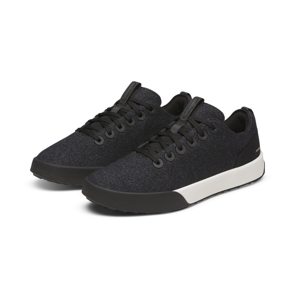 Men's Wool Cruiser Waterproof - Natural Black (Natural White Sole)