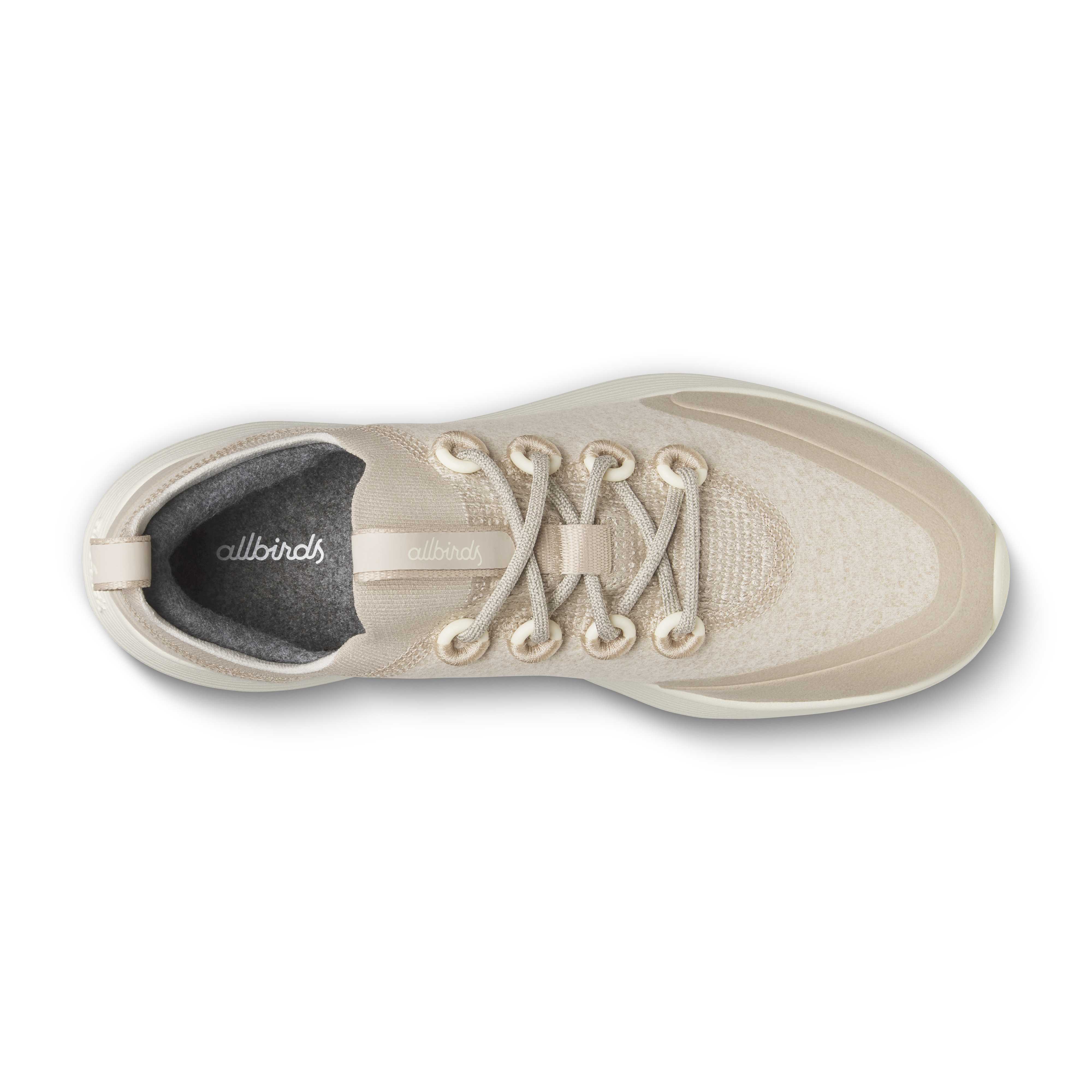 Men's Wool Strider - Rugged Beige (Natural White Sole)