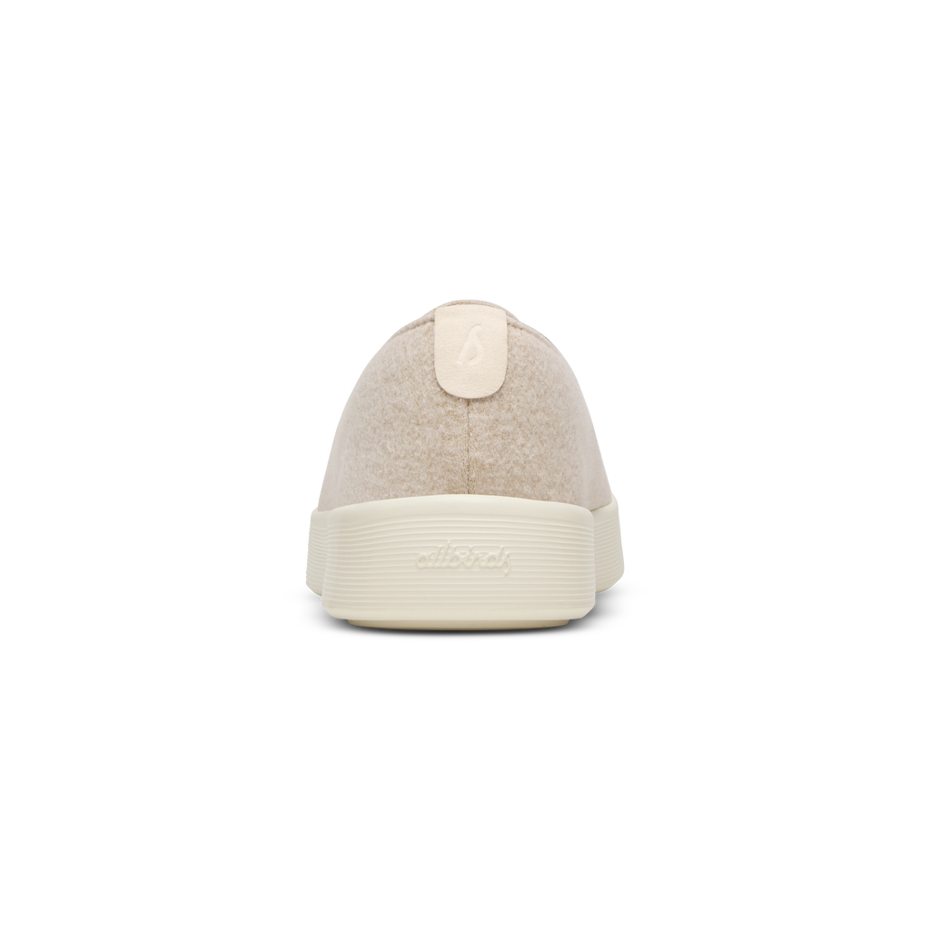 Women's Wool Cruiser Slip On - Rugged Beige (Stony Cream Sole)