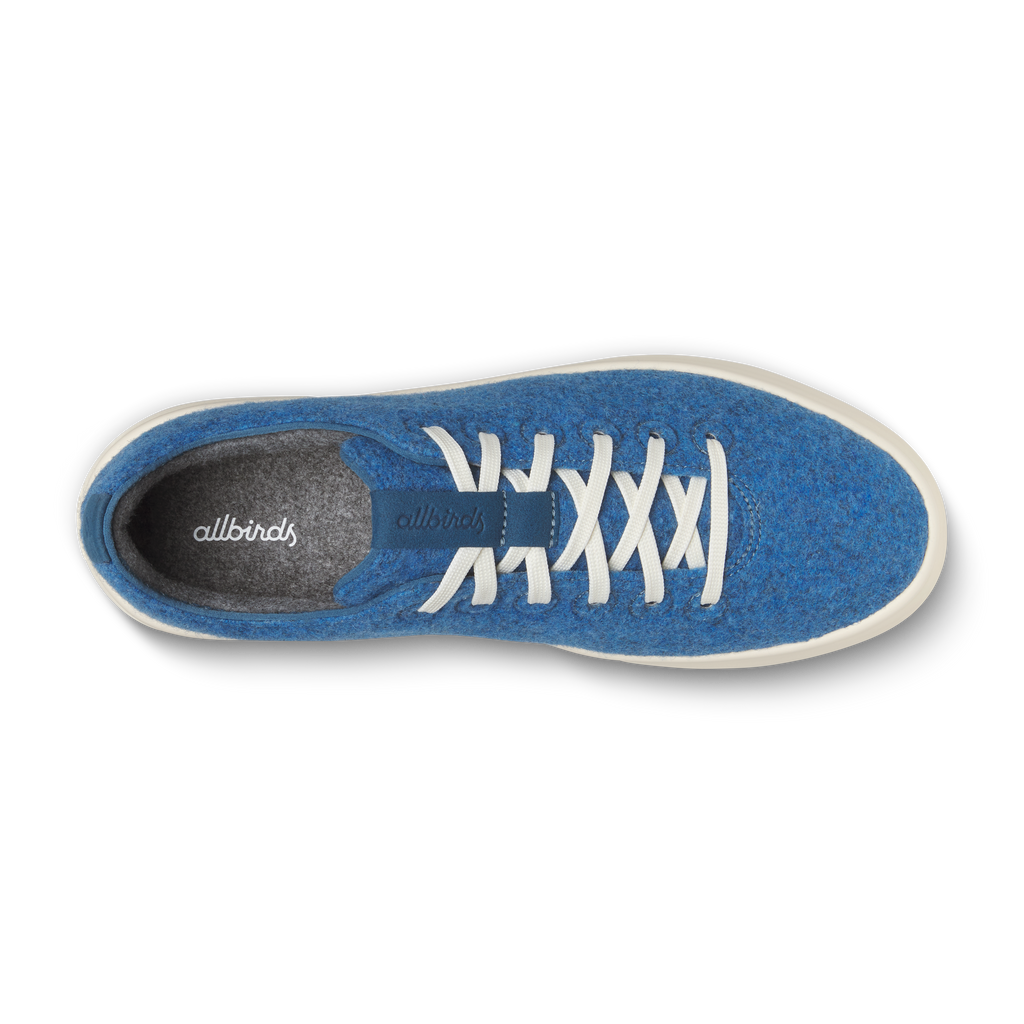 Women's Wool Cruiser - Sapphire Blue (Natural White Sole)
