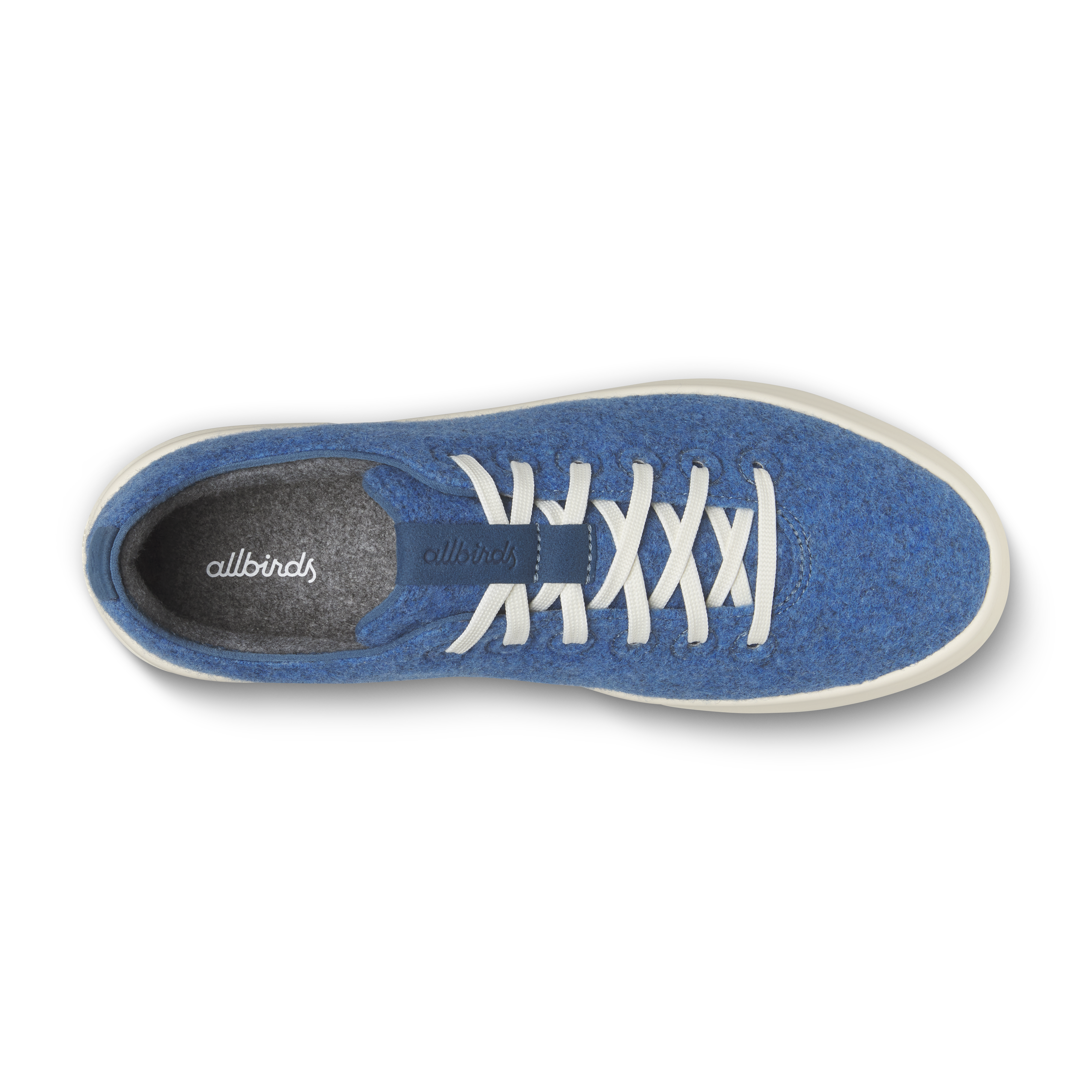 Women's Wool Cruiser - Sapphire Blue (Natural White Sole)