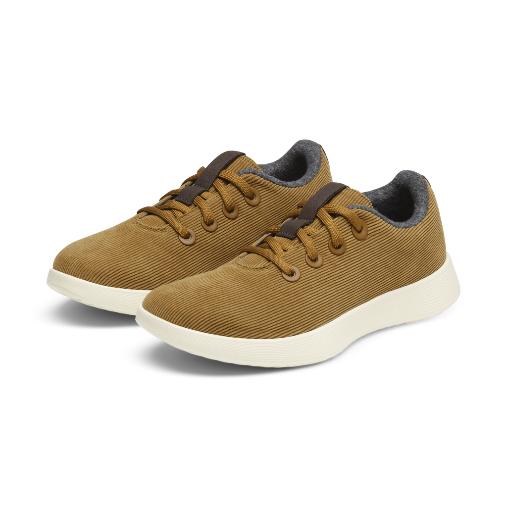 Women's Runner NZ Corduroy - Dark Tan (Stony Cream Sole)
