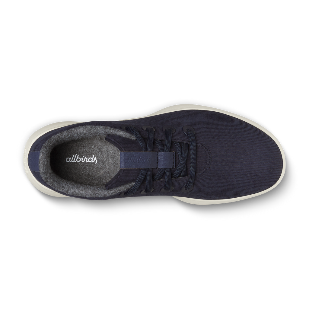 Women's Runner NZ Corduroy - Dark Navy (Stony Cream Sole)