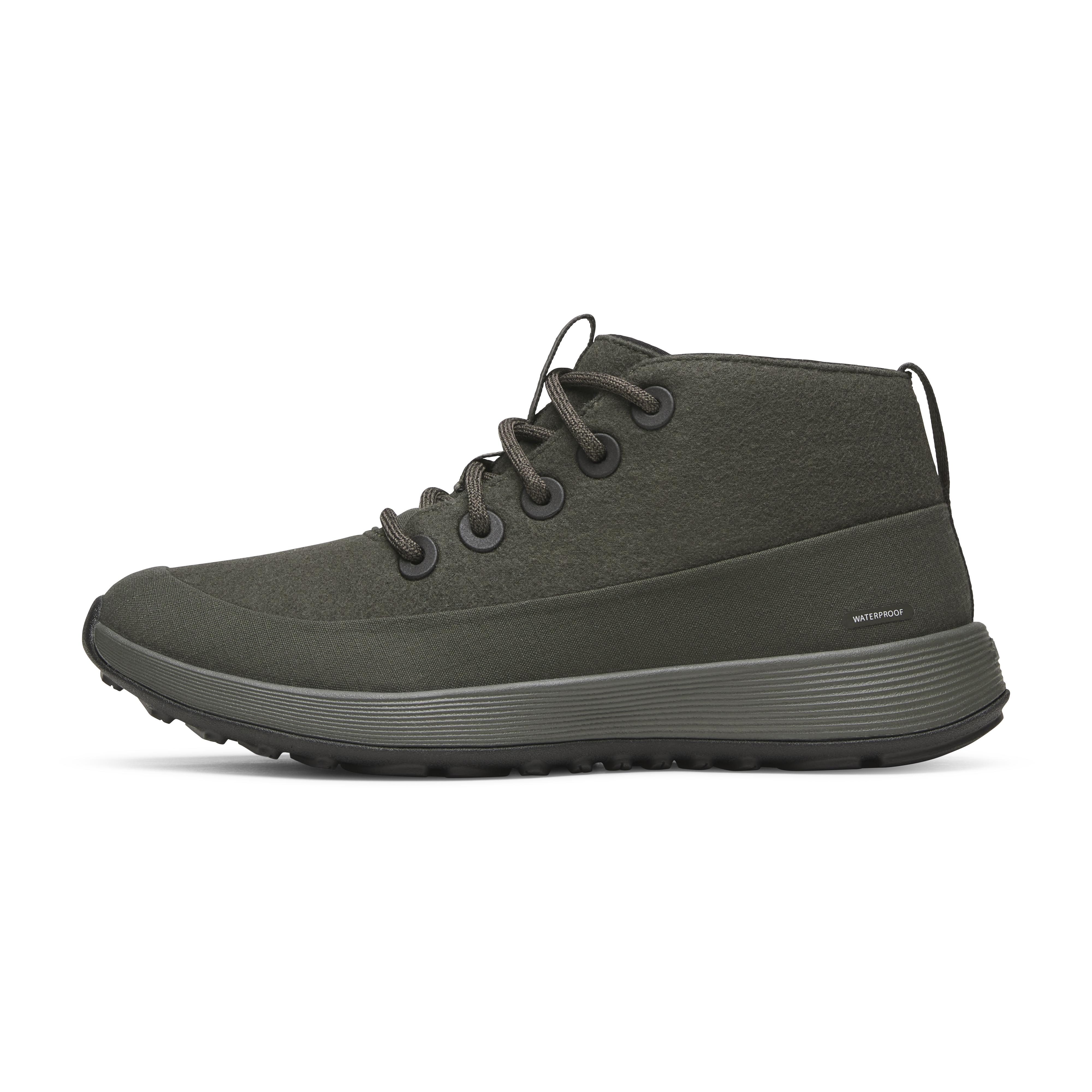 Men's Wool Runner NZ Mid Waterproof - Dark Jungle (Dark Jungle Sole)