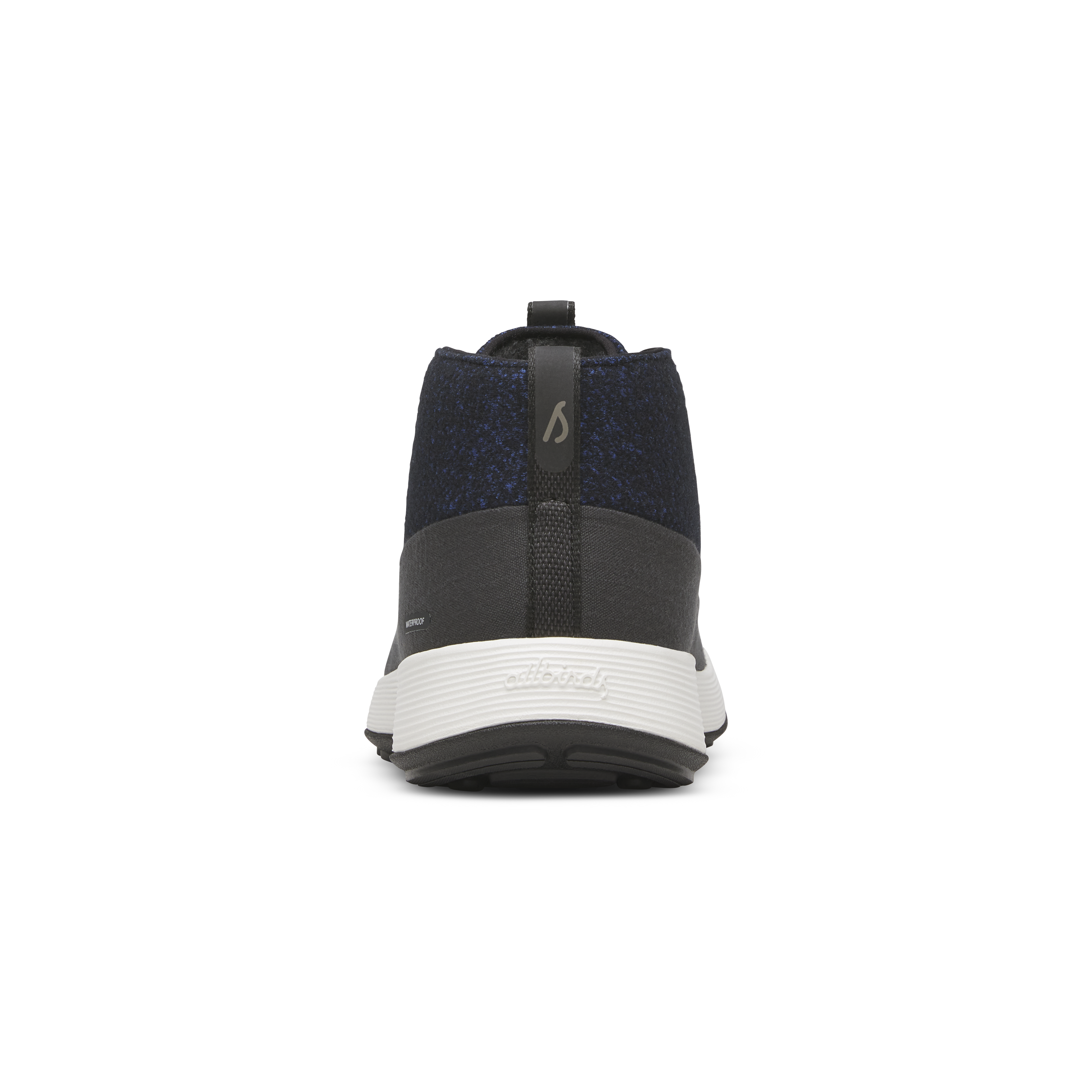 Men's Wool Runner NZ Mid Waterproof - Natural Black/Royal Blue (Barely Grey Sole)