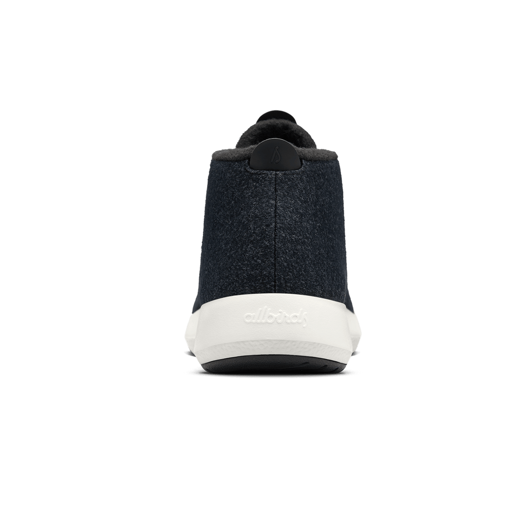 Women's Wool Runner-up Mizzles - Natural Black (Natural White Sole) - 1