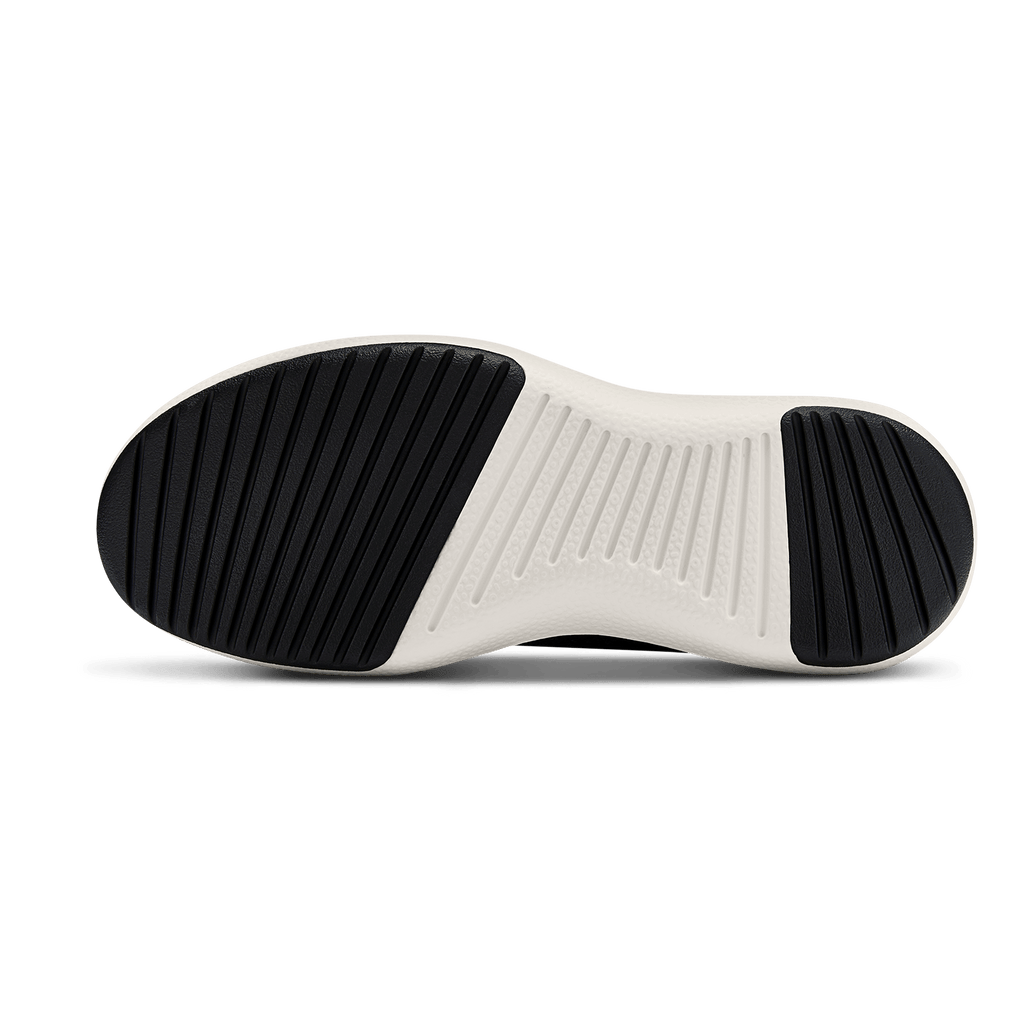 Women's Wool Runner-up Mizzles - Natural Black (Natural White Sole) - 1