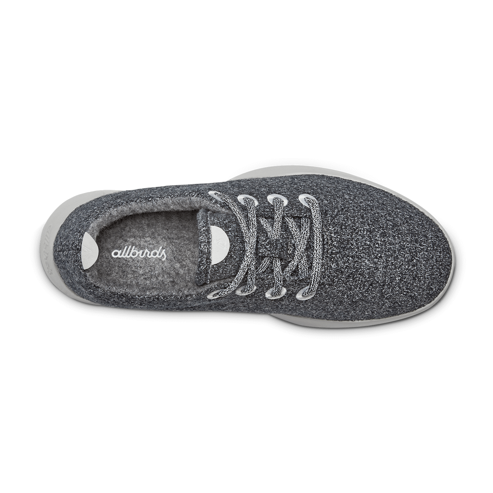 Women's Wool Runner - Natural Grey (Light Grey Sole)