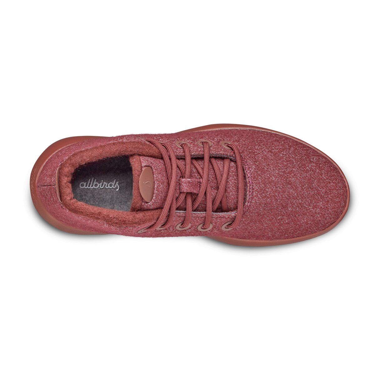 Men's Wool Runner-up Mizzles - Botanic Red (Botanic Red Sole)
