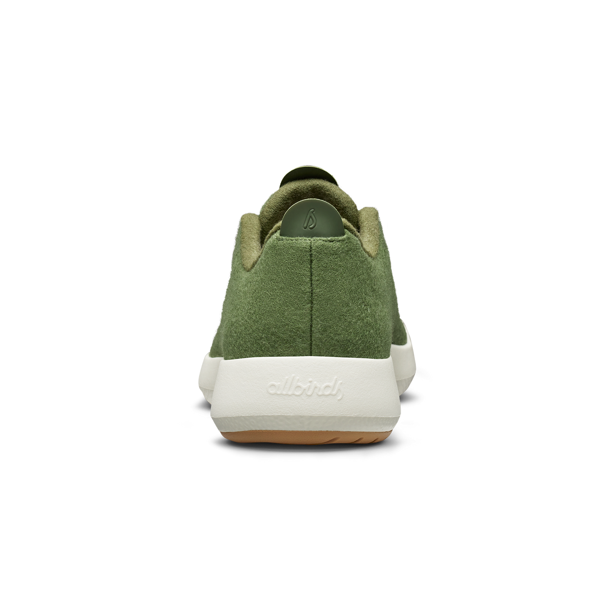 Men's Wool Runner Mizzles - Thunder Green (Natural White Sole)