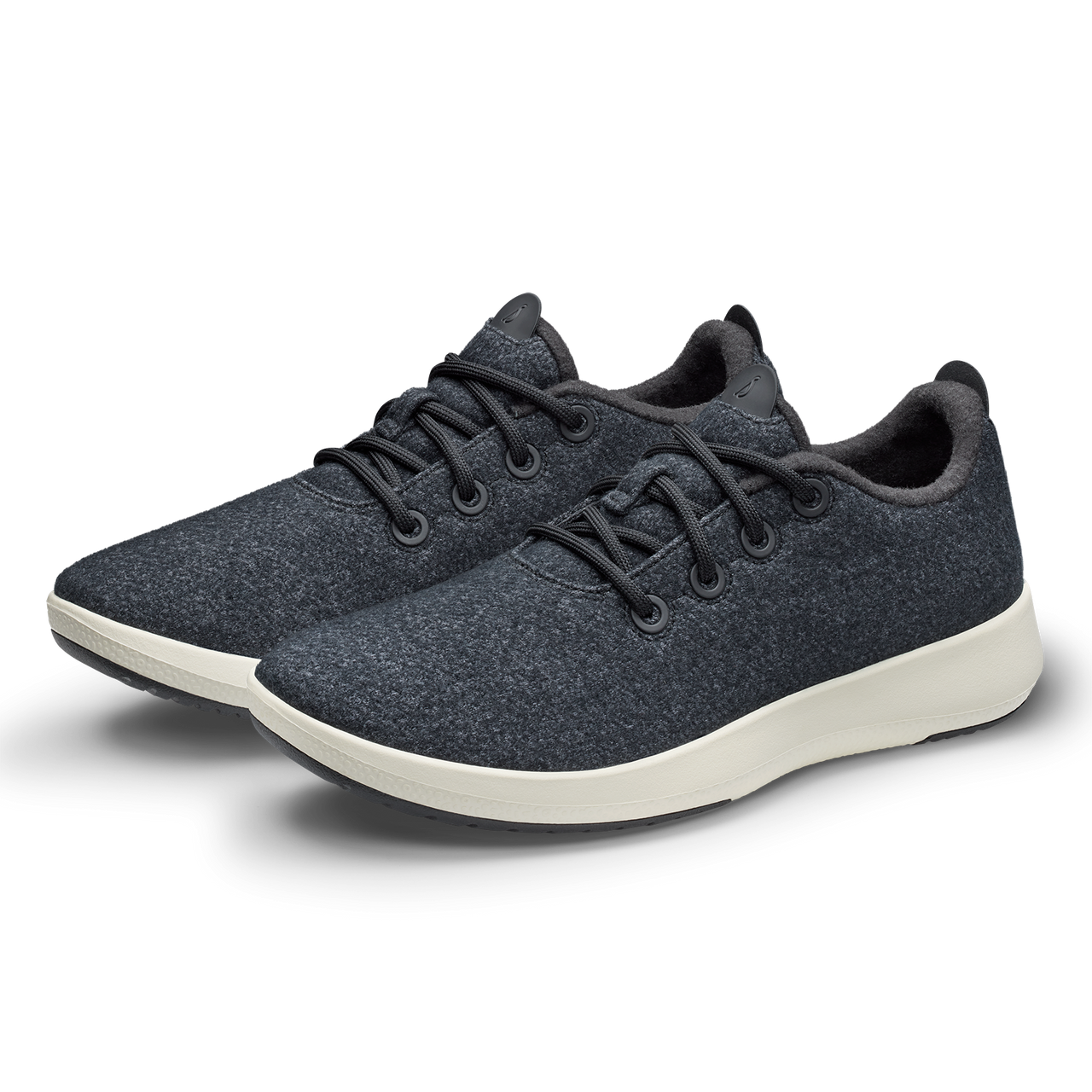 Men's Wool Runner Mizzle - Natural Black (Natural White Sole)