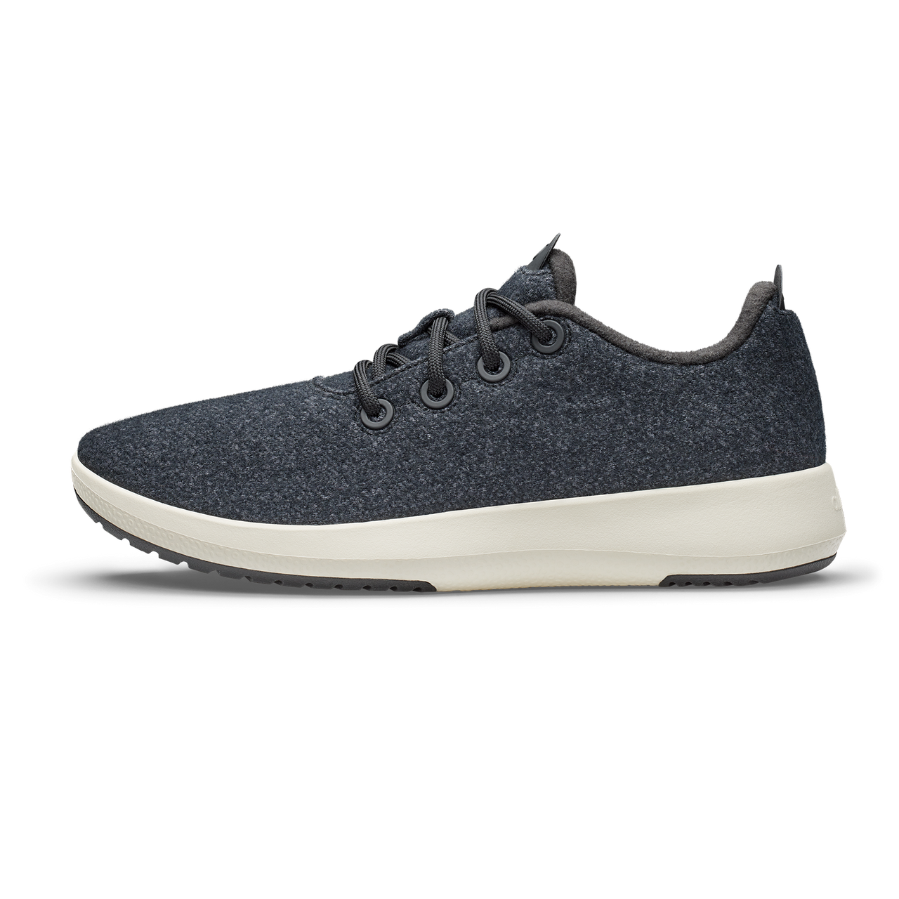 Men's Wool Runner Mizzle - Natural Black (Natural White Sole)