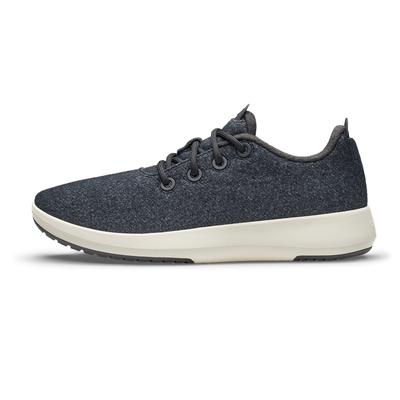 Men's Wool Runner Mizzle - Natural Black (Natural White Sole)