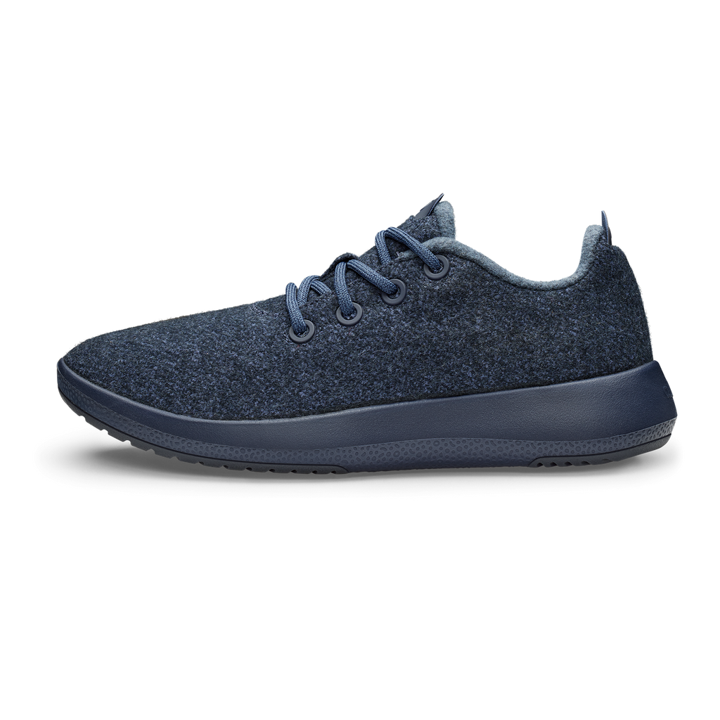 Men's Wool Runner Mizzle - Savanna Night (Navy Sole)