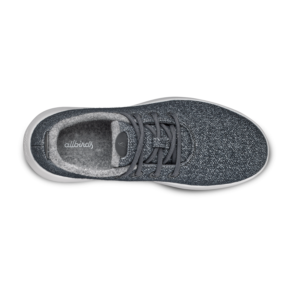 Men's Wool Runner Mizzle - Dark Grey (Light Grey Sole)