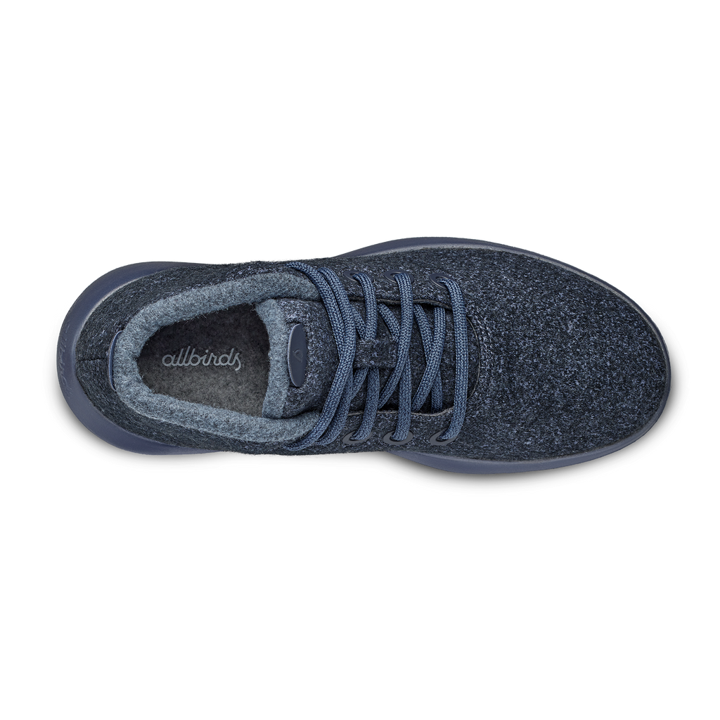 Men's Wool Runner-up Mizzle - Savanna Night (Navy Sole)