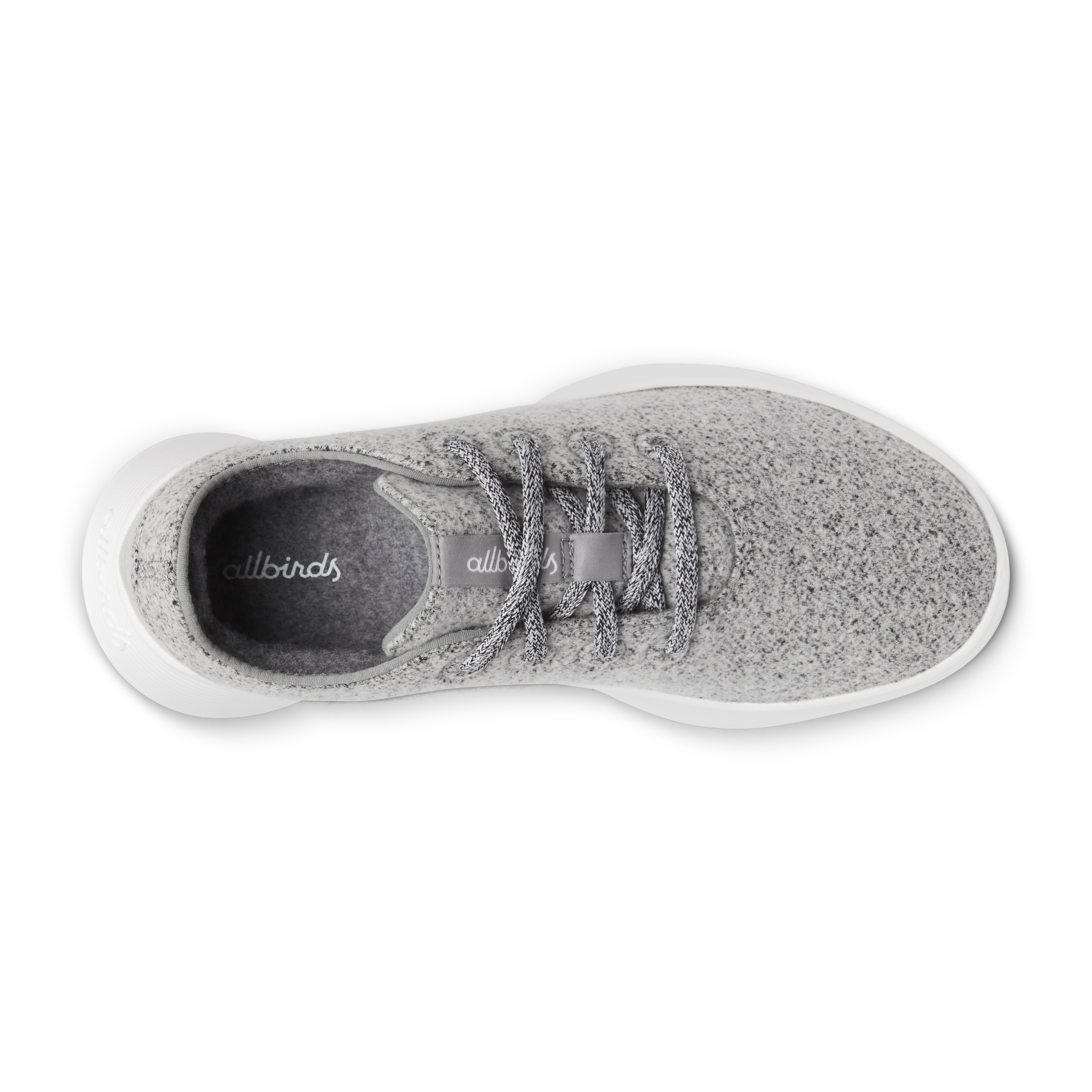 Men's Wool Runner Go - Medium Grey (Blizzard Sole)