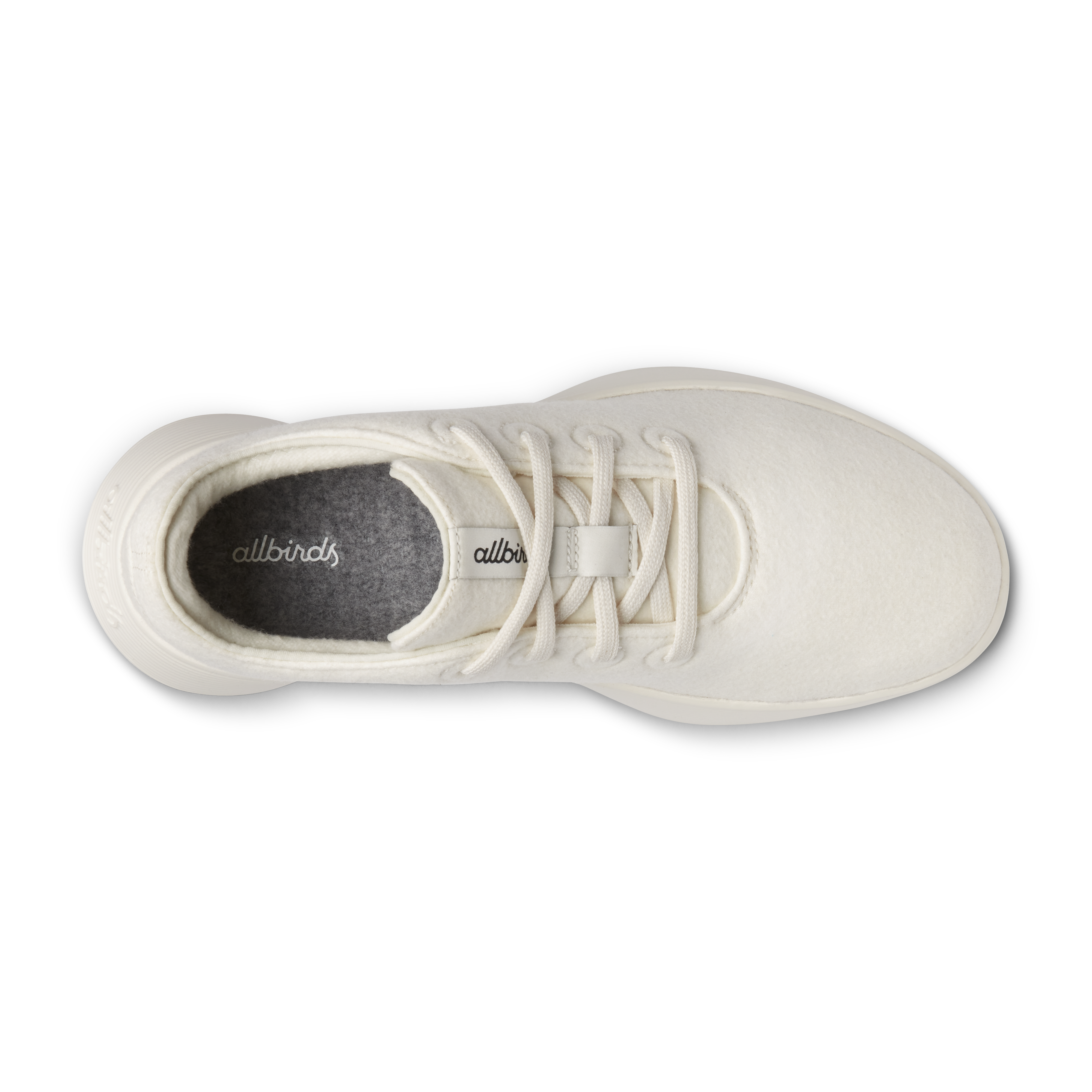 Men's Wool Runner Go - Natural White (Natural White Sole)