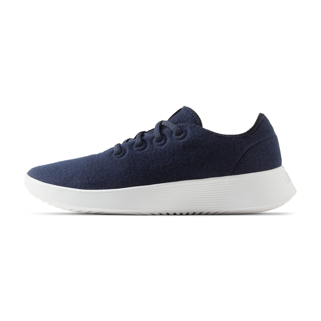 Women's Wool Runner Go - Deep Navy (Blizzard Sole)