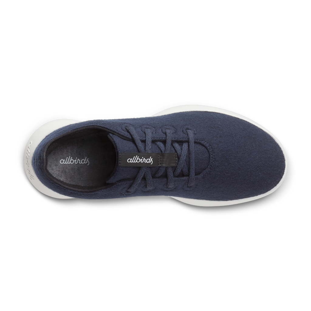Women's Wool Runner Go - Deep Navy (Blizzard Sole)