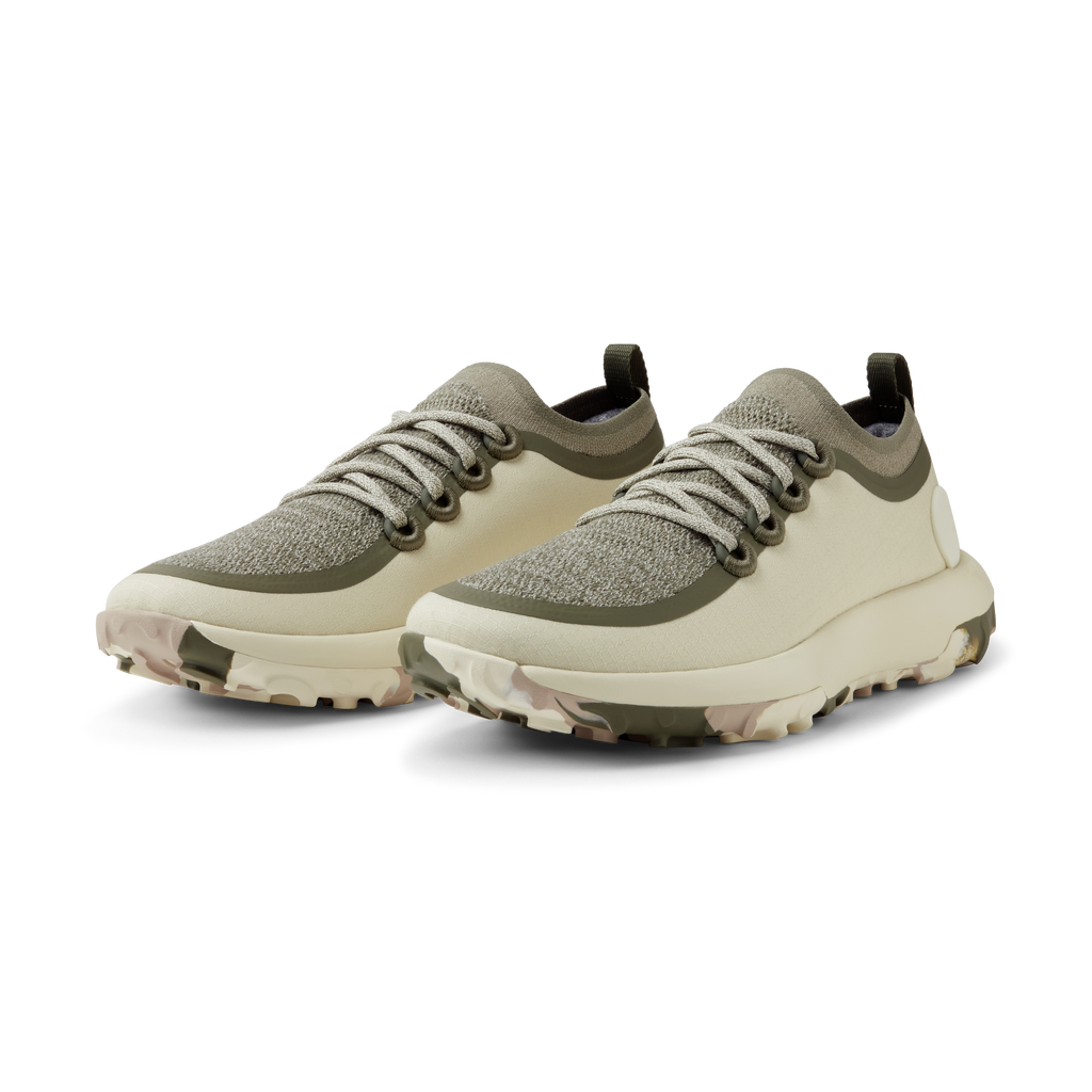 Women's Trail Runner - Stony Cream/Rugged Green (Stony Cream Sole)