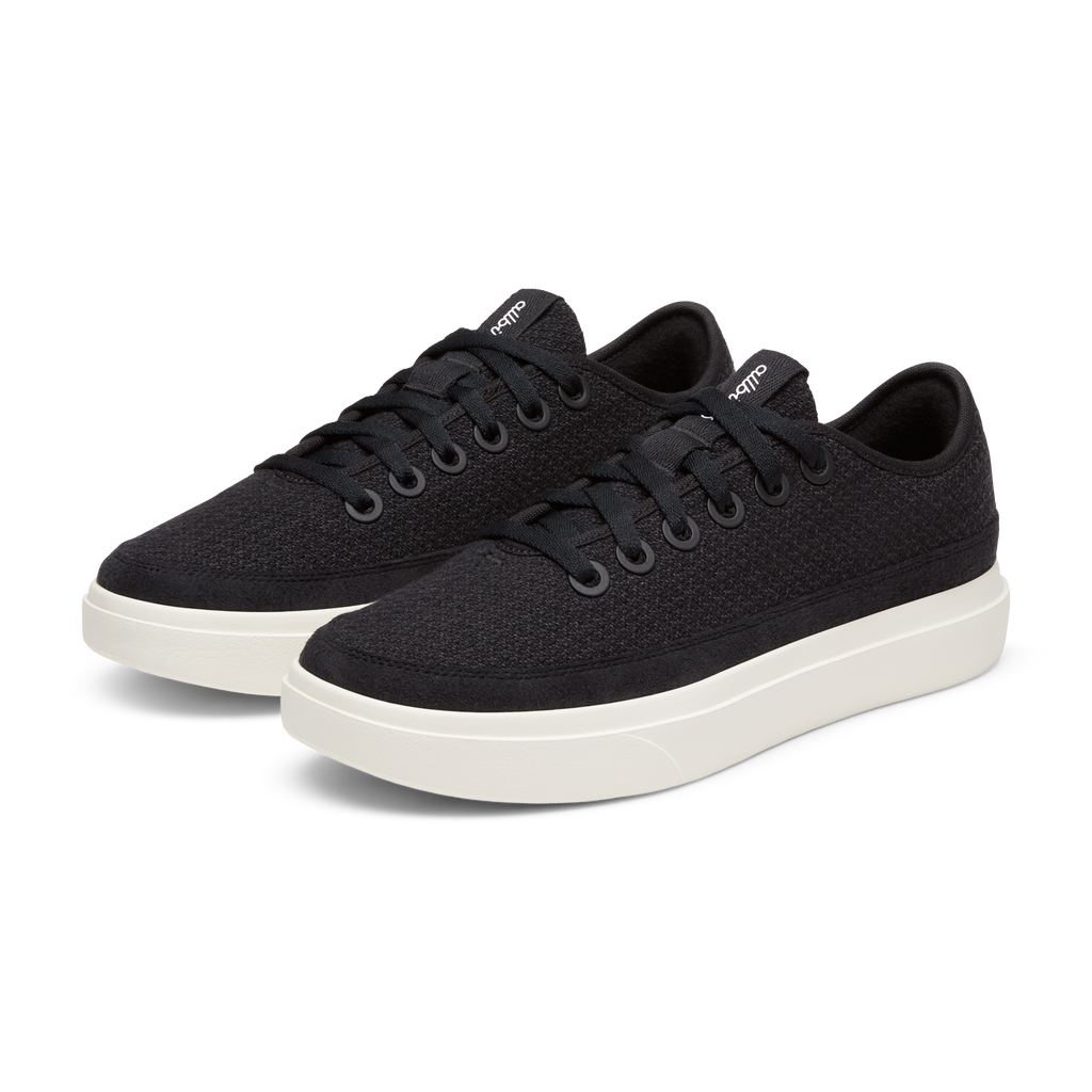Women's Wool Piper Go - Natural Black (Natural White Sole)