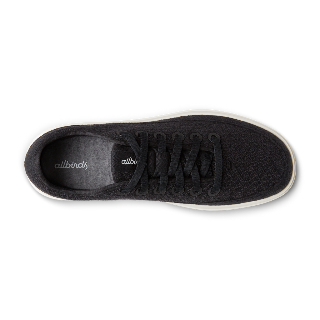 Women's Wool Piper Go - Natural Black (Natural White Sole)
