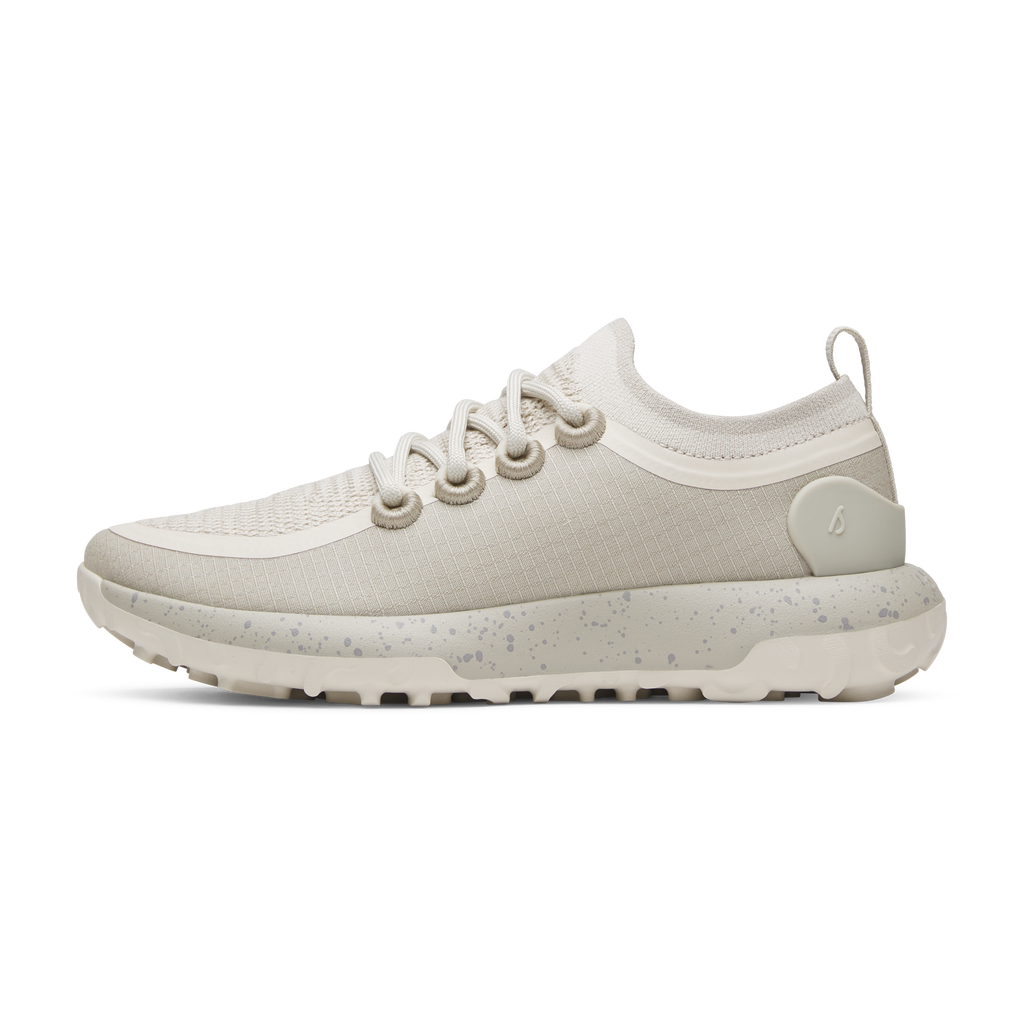 Women's Trail Runner - Weathered White (Weathered Grey Sole)