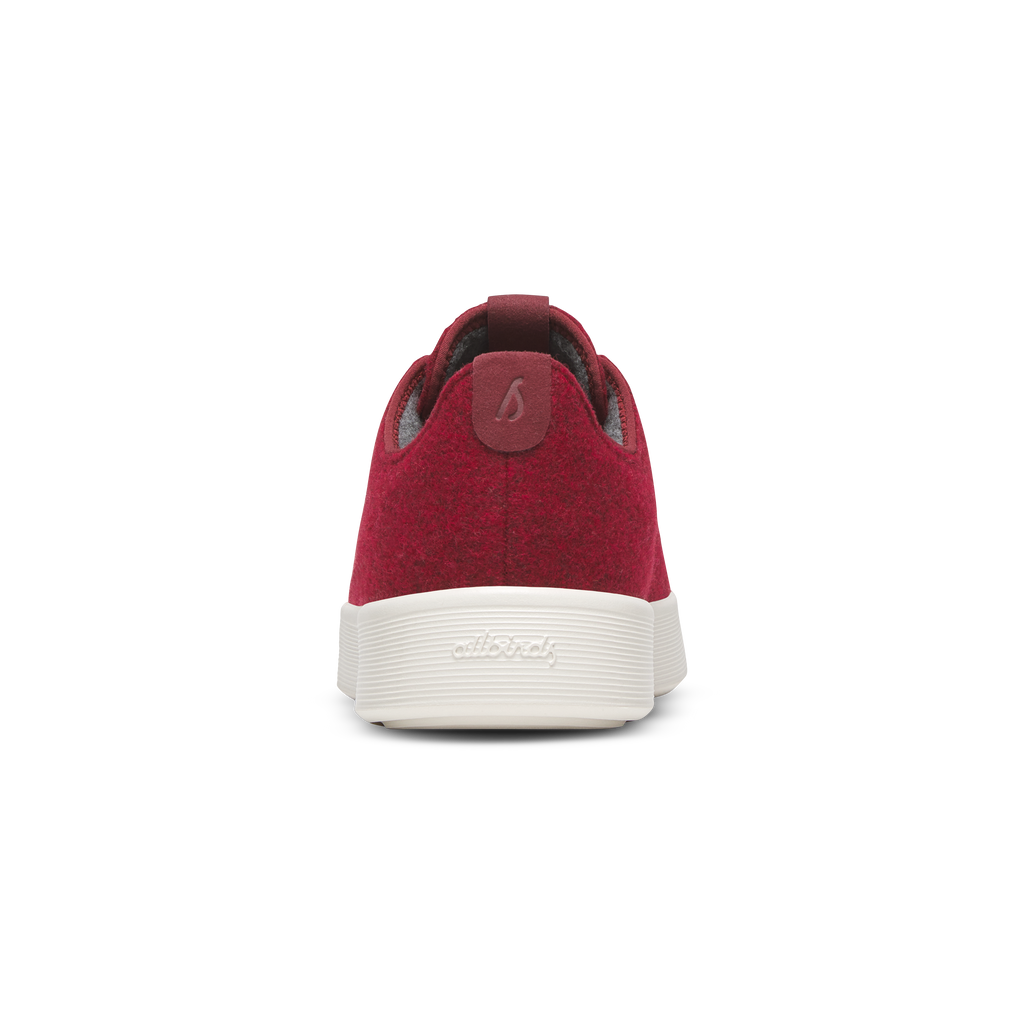 Women's Wool Cruiser - Burgundy (Natural White Sole)