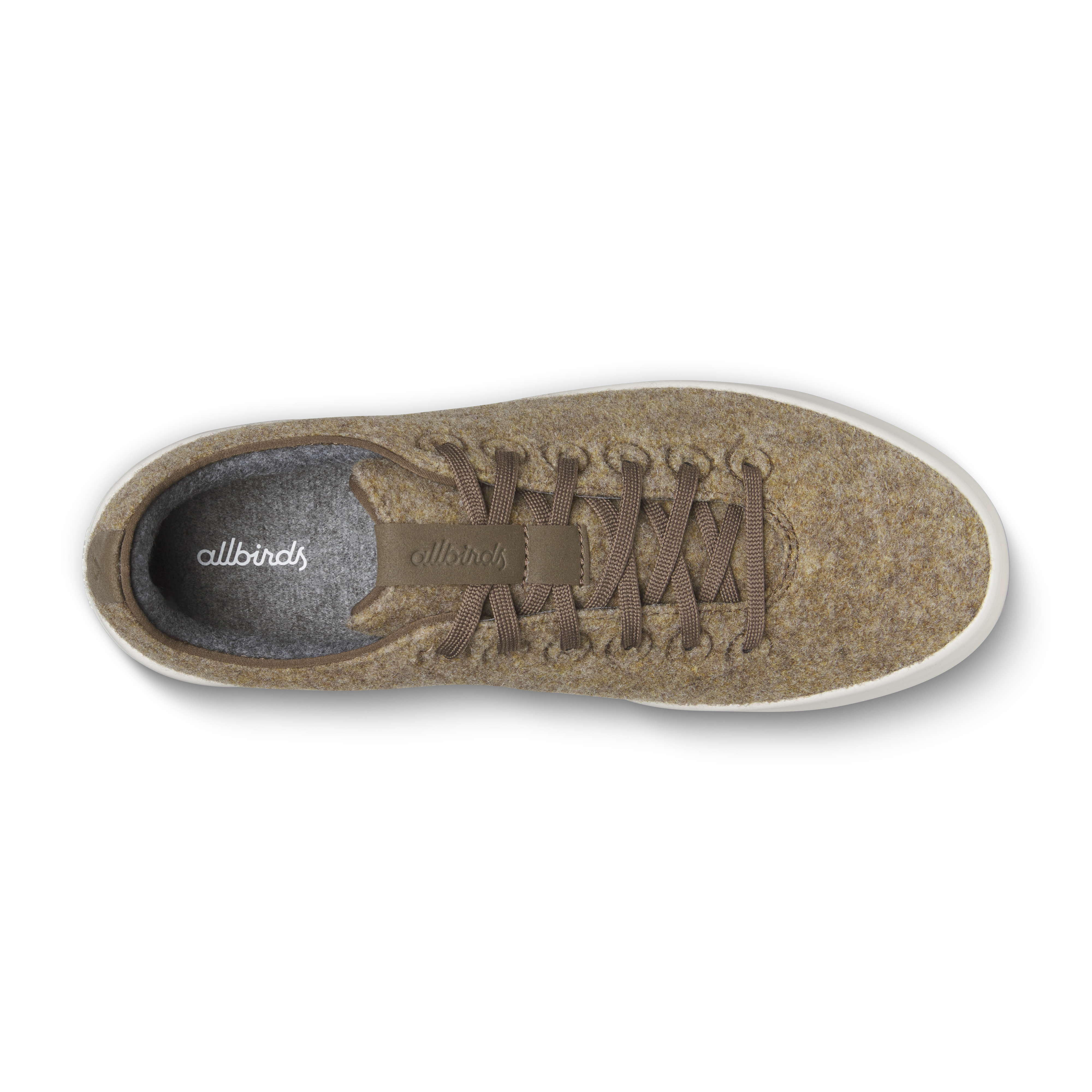 Men's Wool Cruiser - Dark Camel (Natural White Sole)