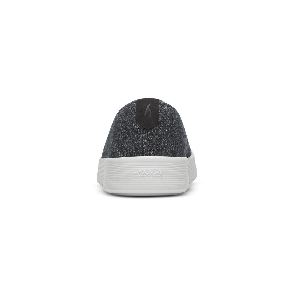 Women's Wool Cruiser Slip On - Dark Grey (Light Grey Sole)