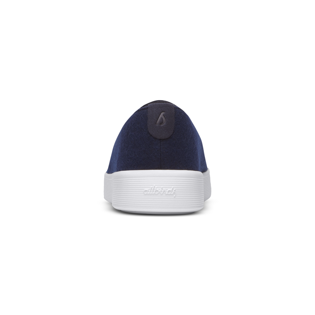 Men's Wool Cruiser Slip On - Dark Navy (Blizzard Sole)