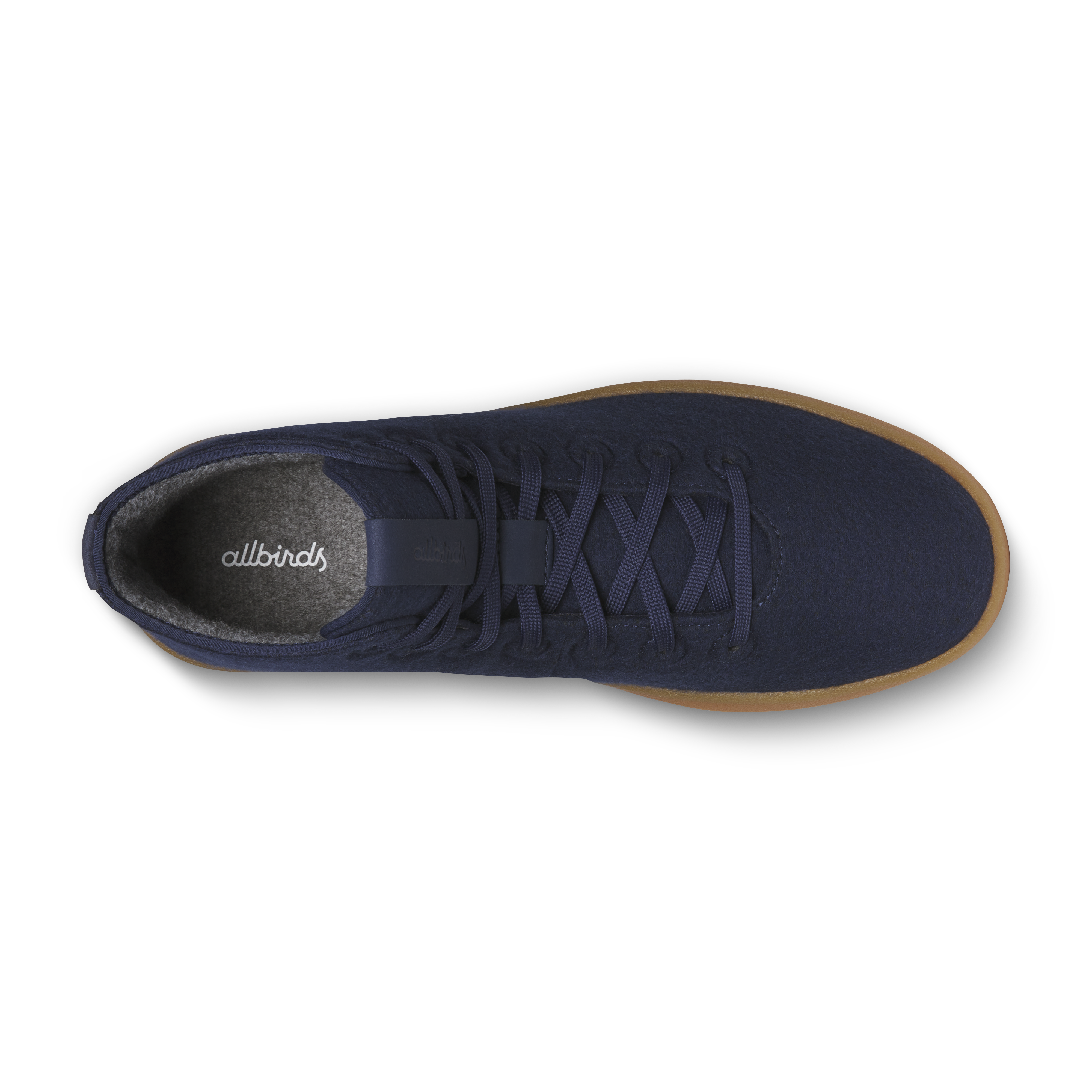 Men's Wool Cruiser Mid Select - Deep Navy (Gum Sole)