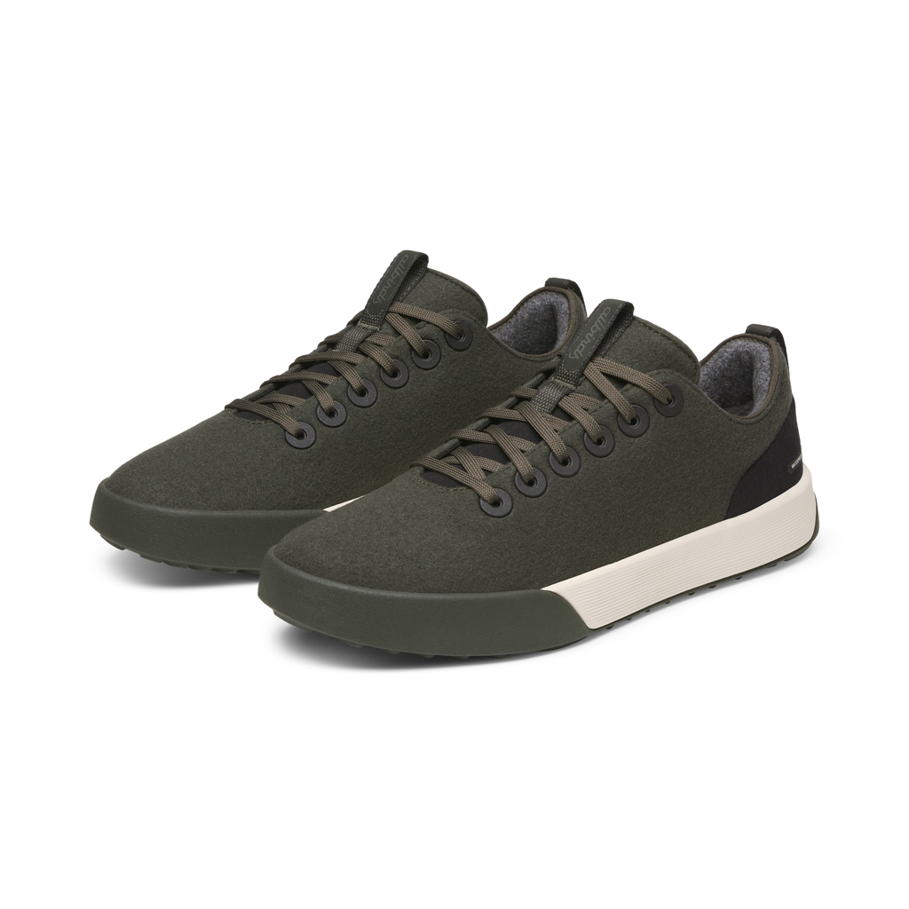 Women's Wool Cruiser Waterproof - Dark Jungle (Stony Cream Sole)