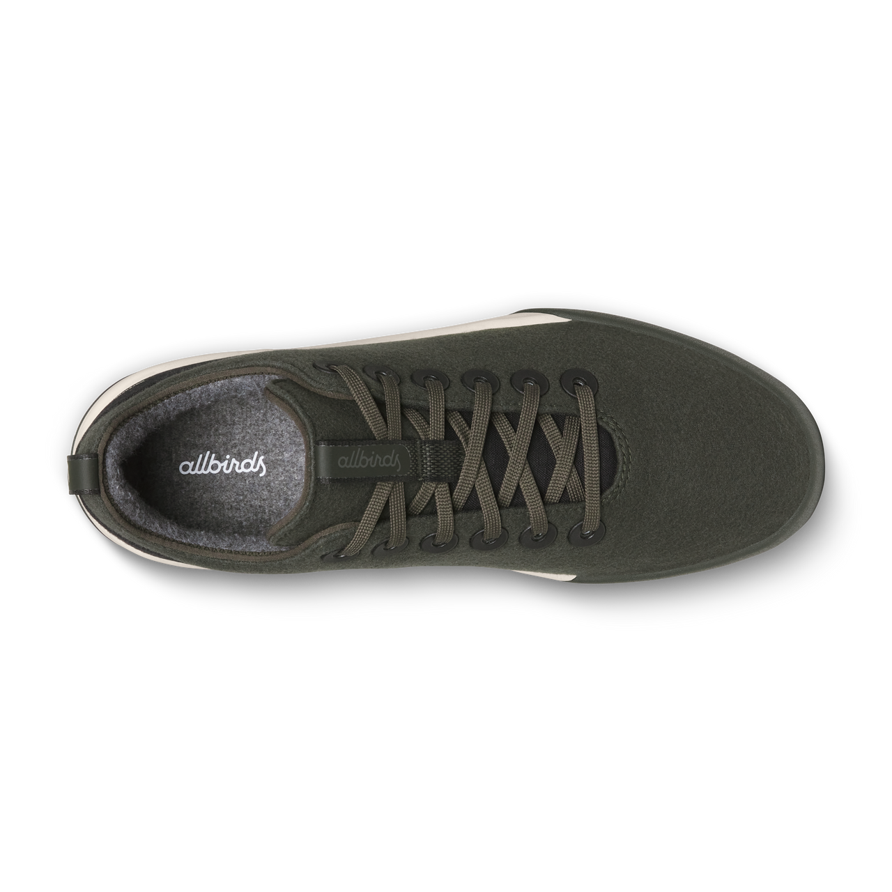 Men's Wool Cruiser Waterproof - Dark Jungle (Stony Cream Sole)