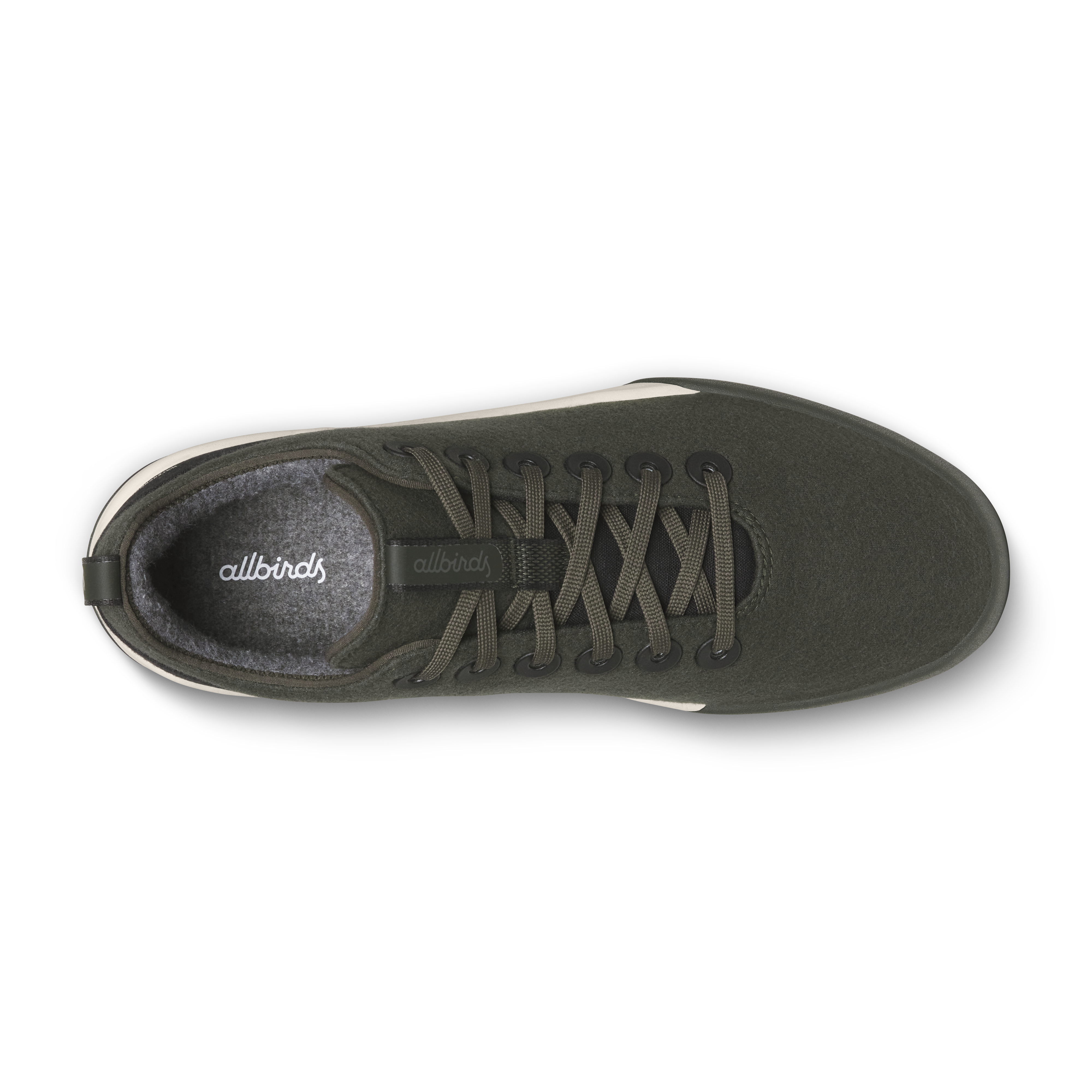 Women's Wool Cruiser Waterproof - Dark Jungle (Stony Cream Sole)