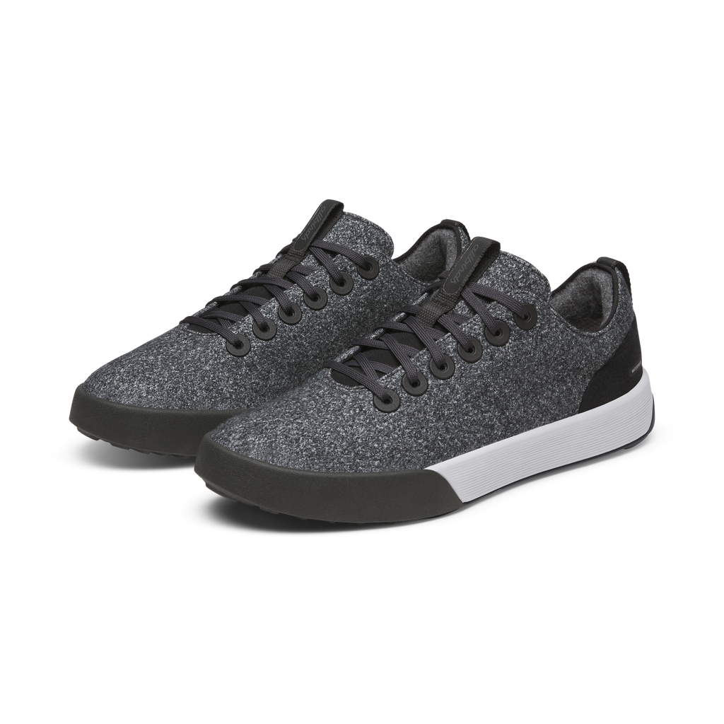 Men's Wool Cruiser Waterproof - Dark Grey (Light Grey Sole)