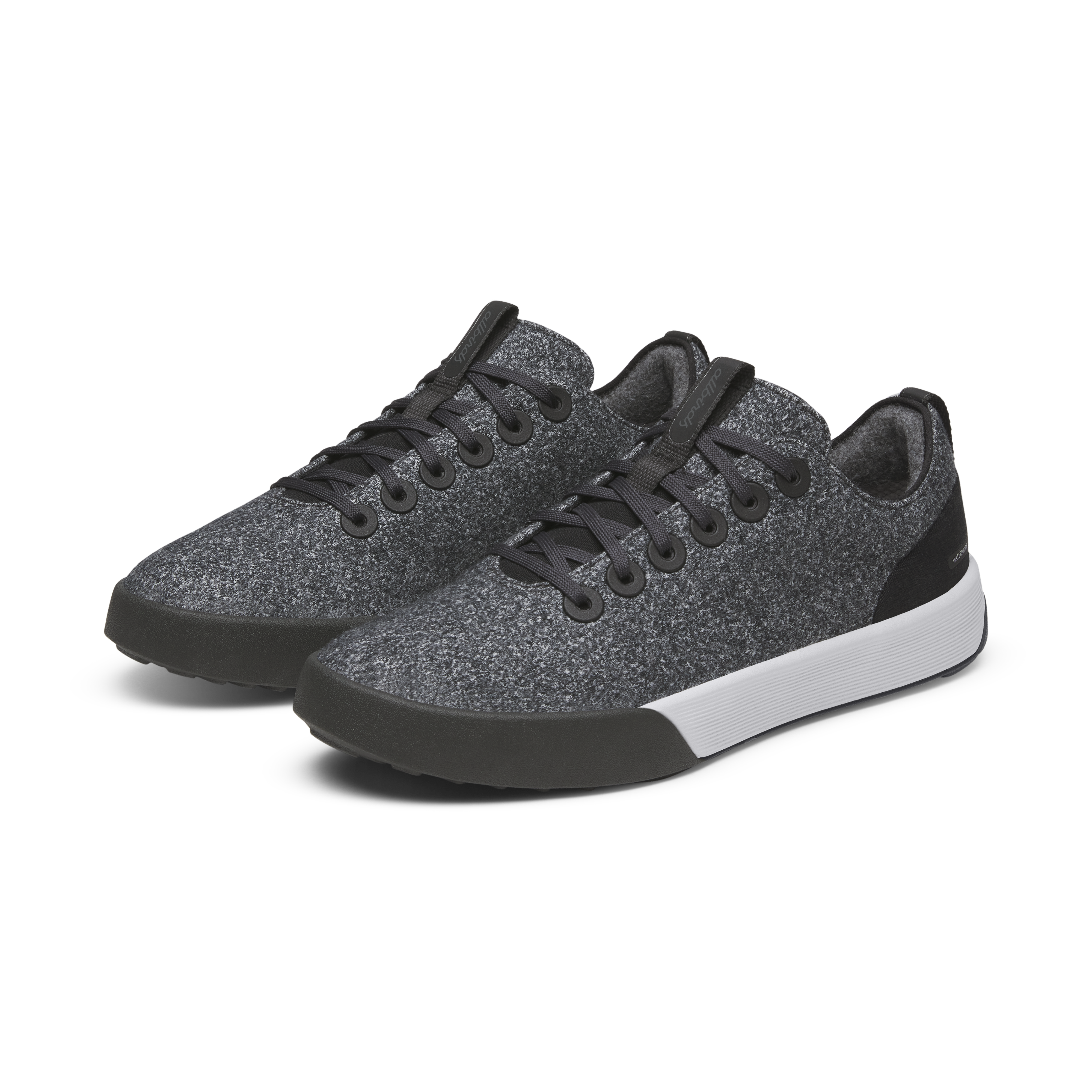 Women's Wool Cruiser Waterproof - Dark Grey (Light Grey Sole)