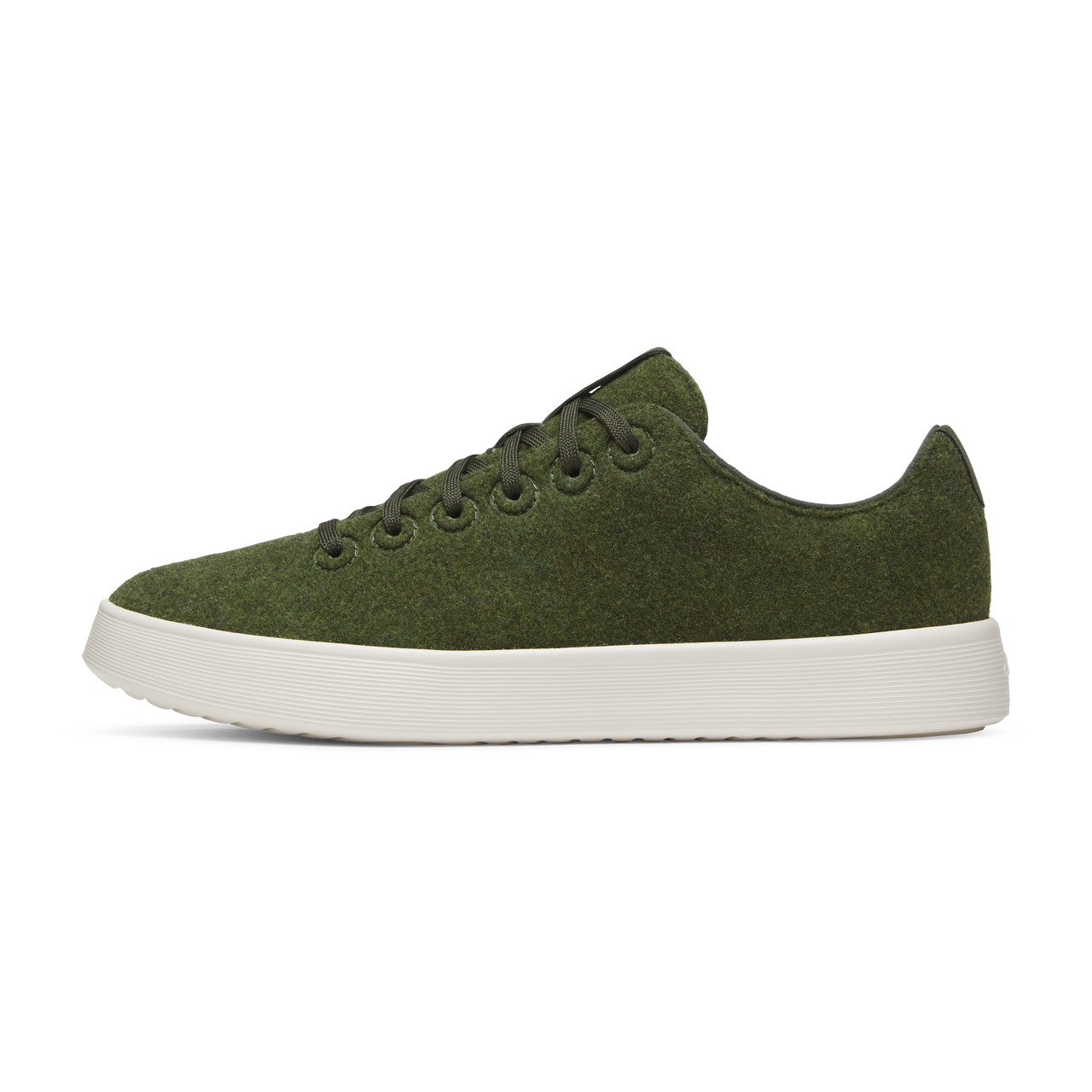 Men's Wool Cruiser - Forest Green (Natural White Sole)
