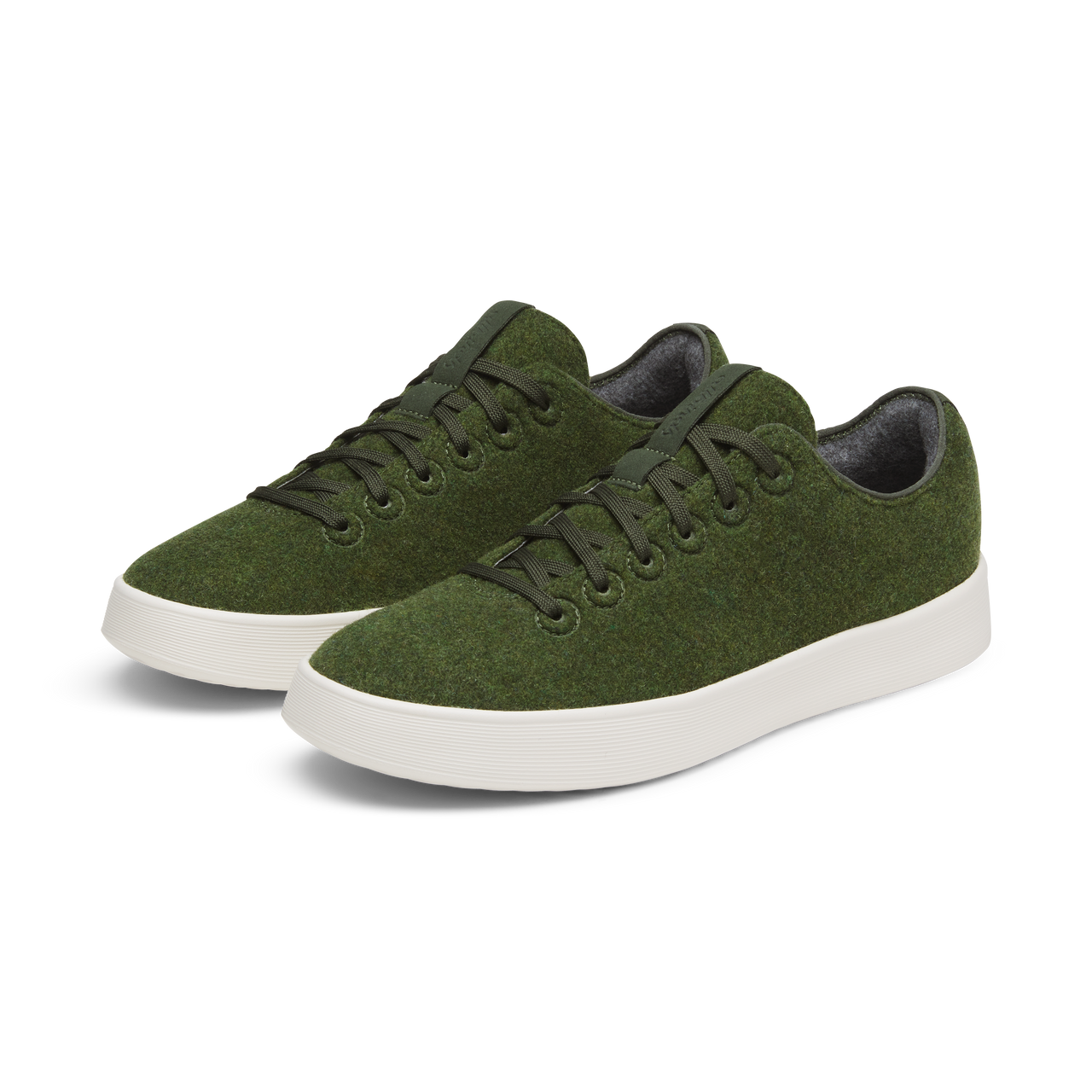 Men's Wool Cruiser - Forest Green (Natural White Sole)